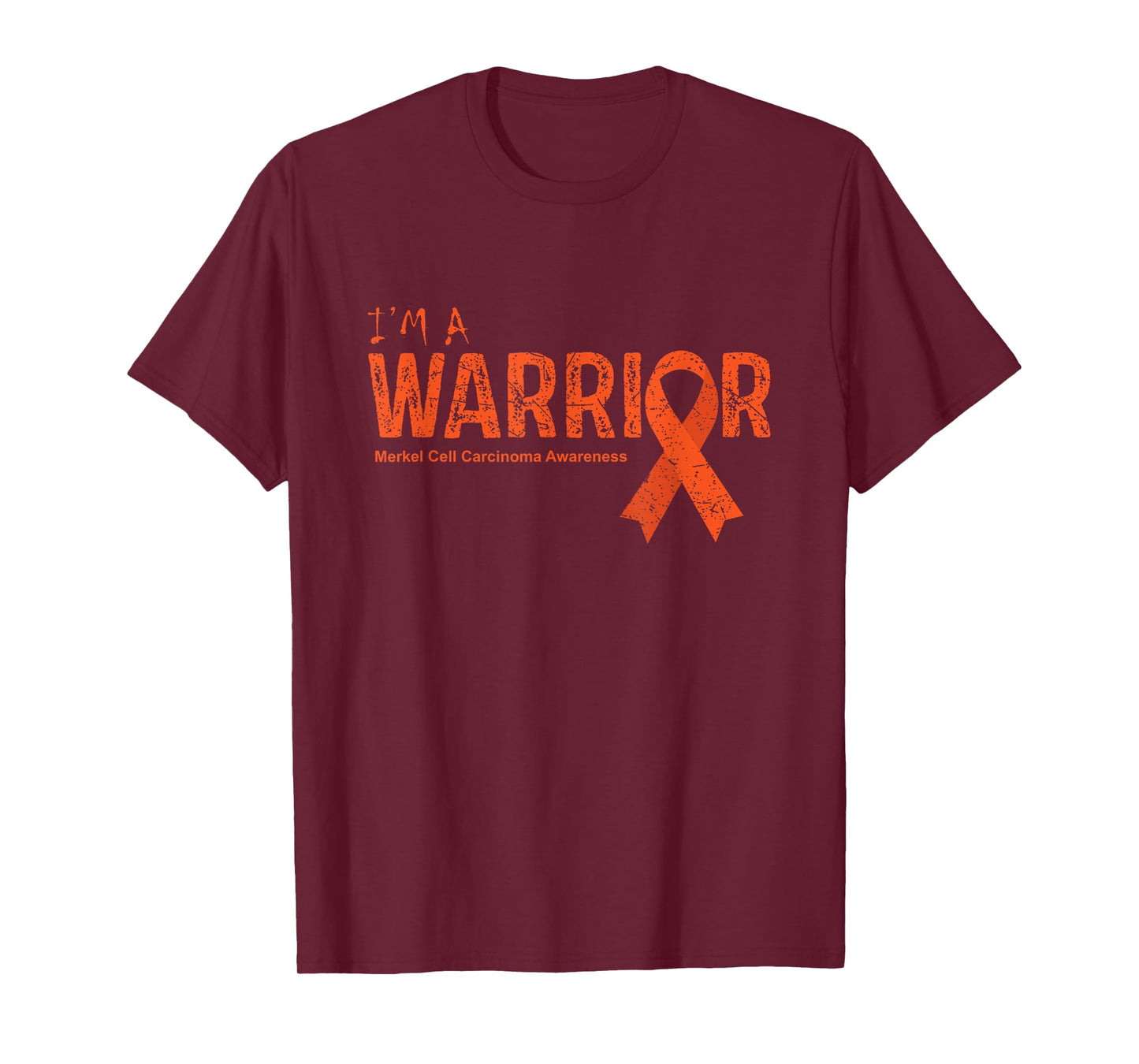 Merkel Cell Carcinoma Awareness Warrior T-Shirt