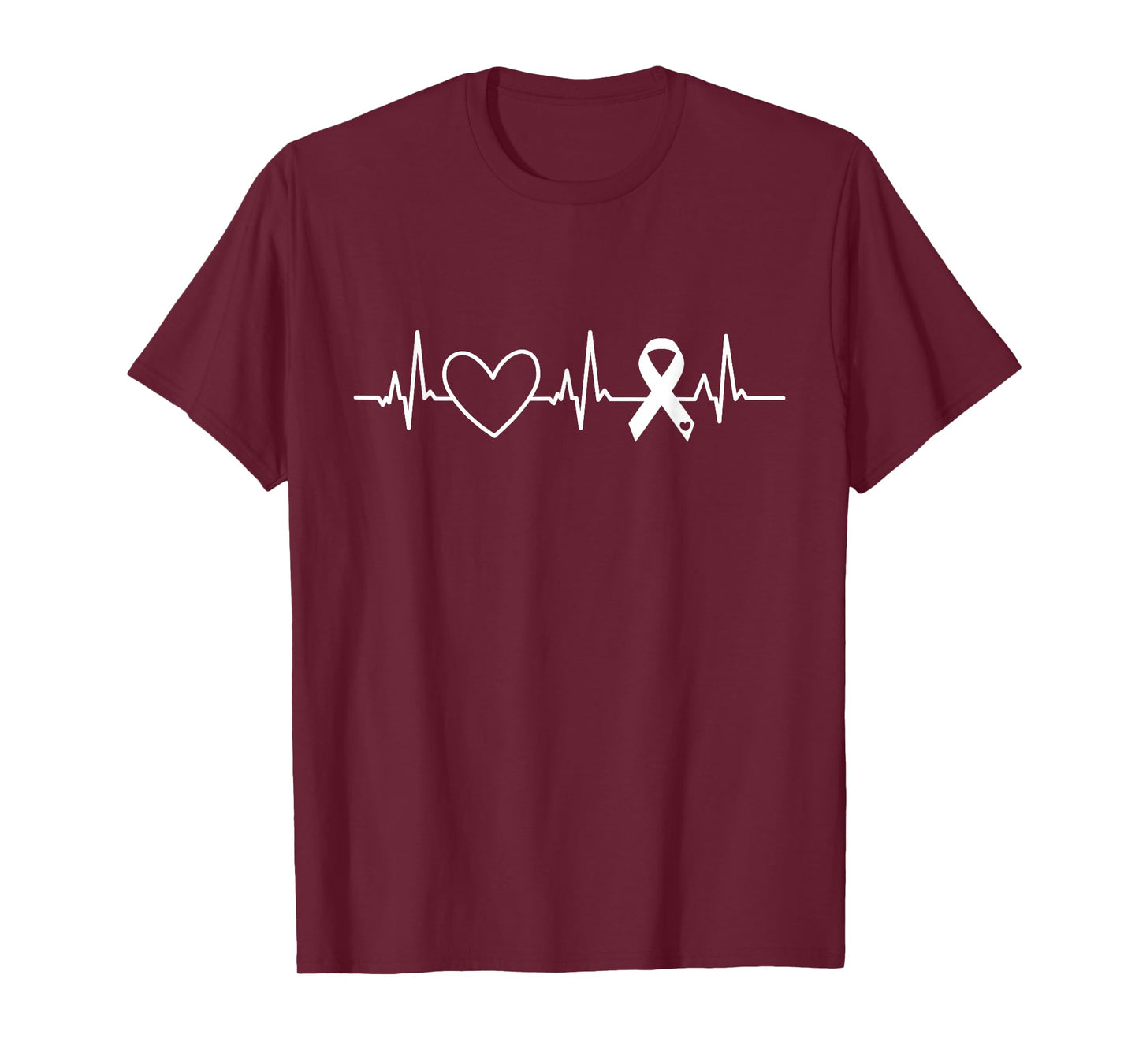 American Heart Disease Awareness Month Ribbon Go Red Heart T-Shirt