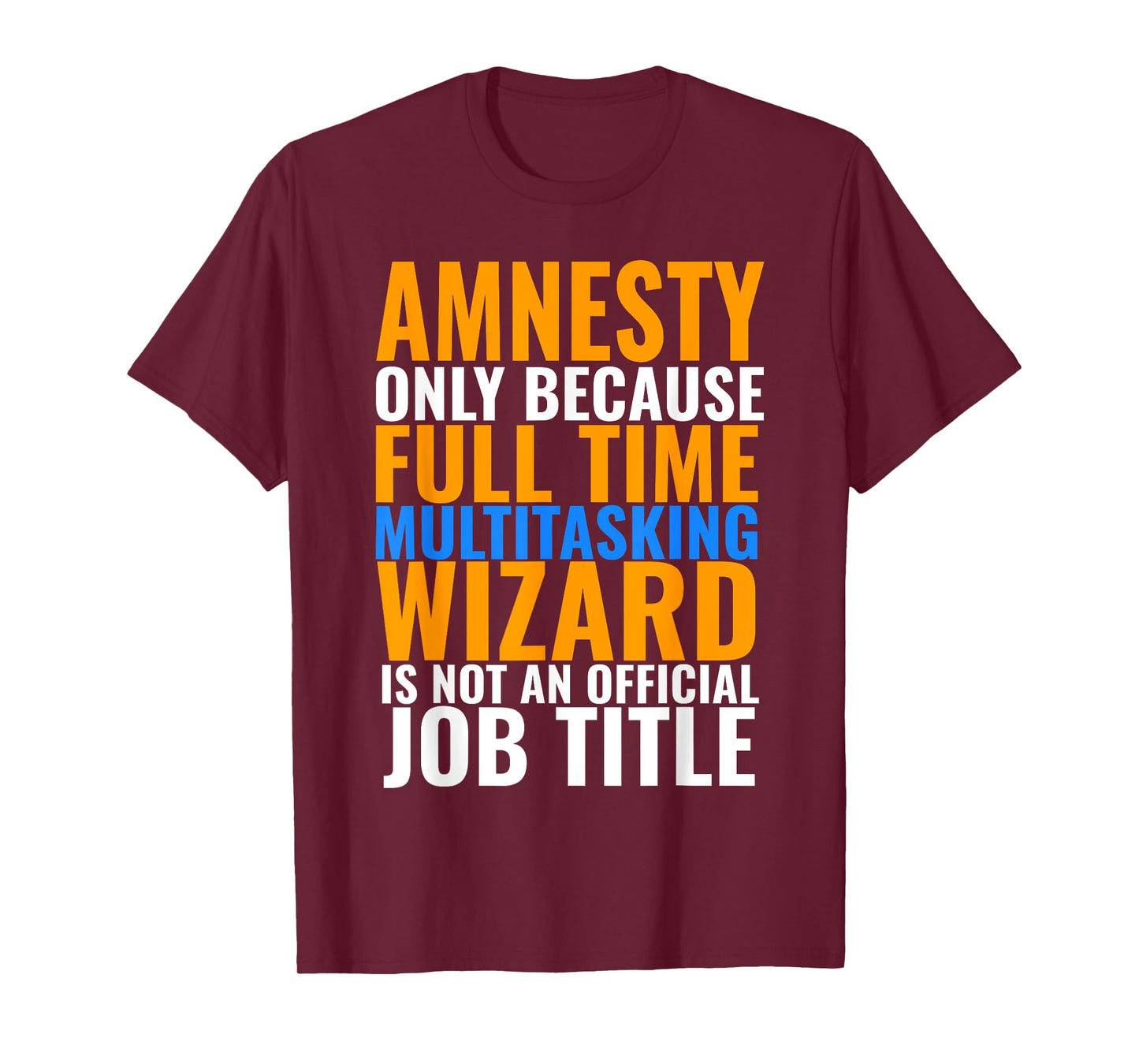 Amnesty Swagazon Associate Amnesty Not An Official Job Title T-Shirt