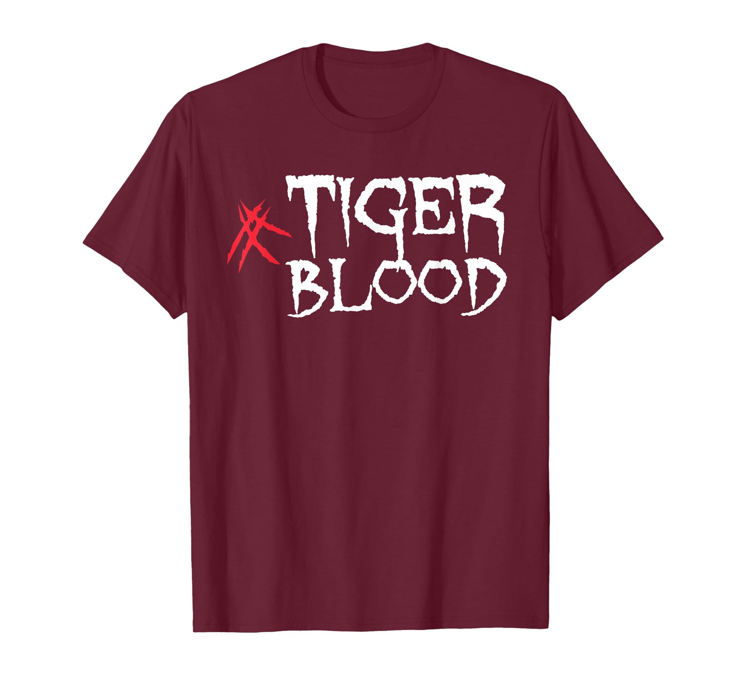 Cool Tiger Blood Scars Tiger Lover Gift T-Shirt