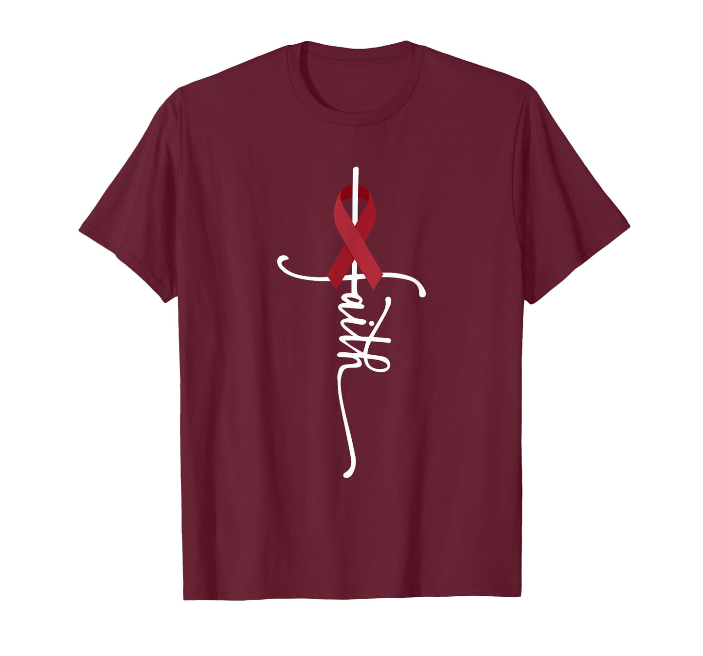 Multiple Myeloma Cancer Faith Multiple Myeloma Awareness T-Shirt