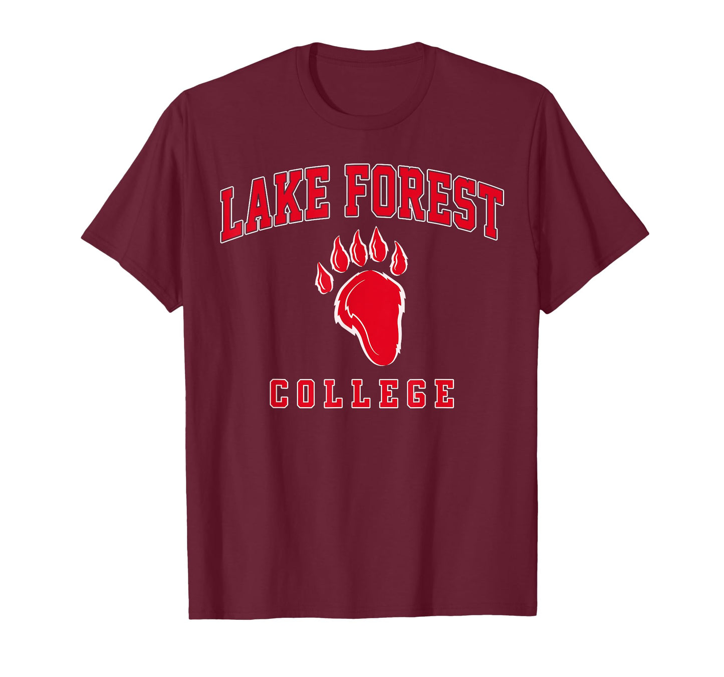 Lake Forest College Athletics Arch Retro Vintage Design T-Shirt