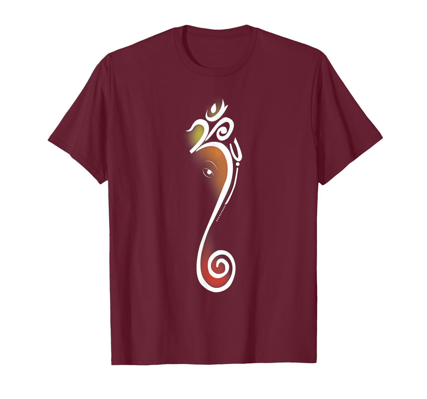 Artistic Om Lord Ganesha Tshirt. T-Shirt