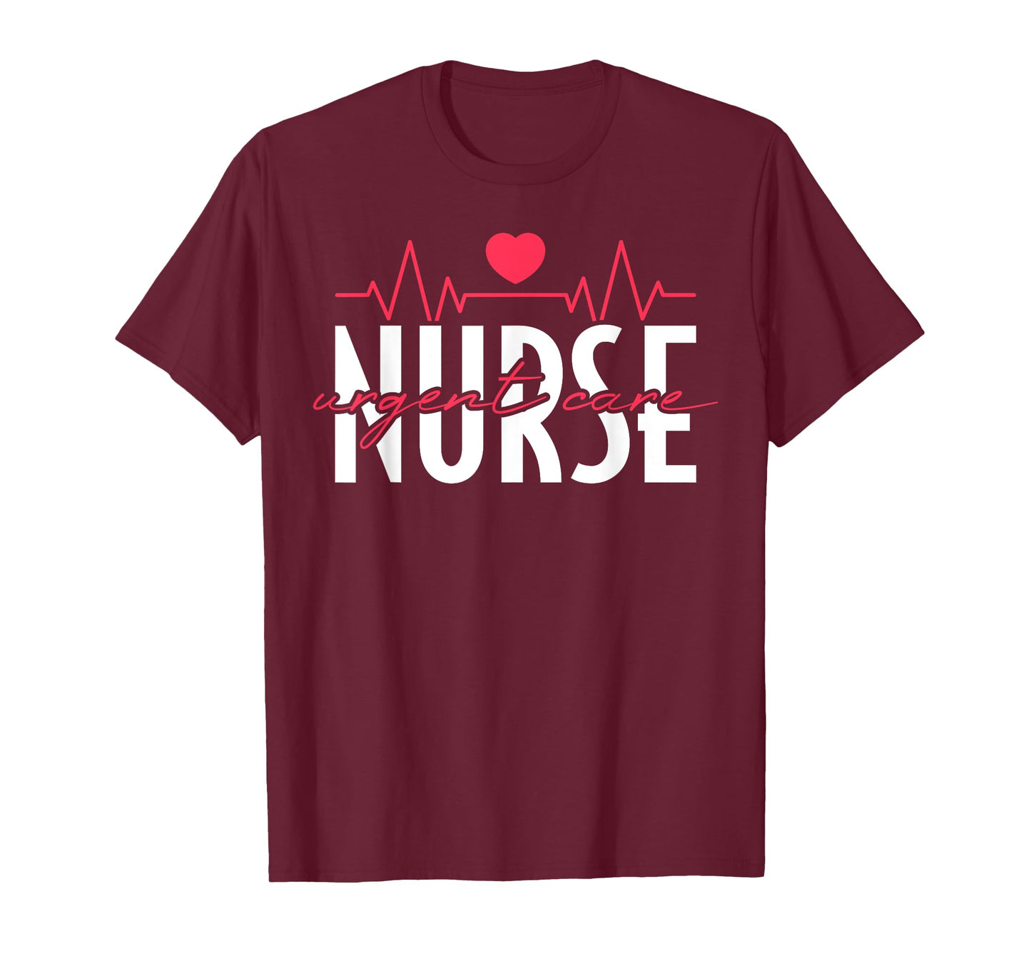 Urgent Care Nurse Heart T-Shirt