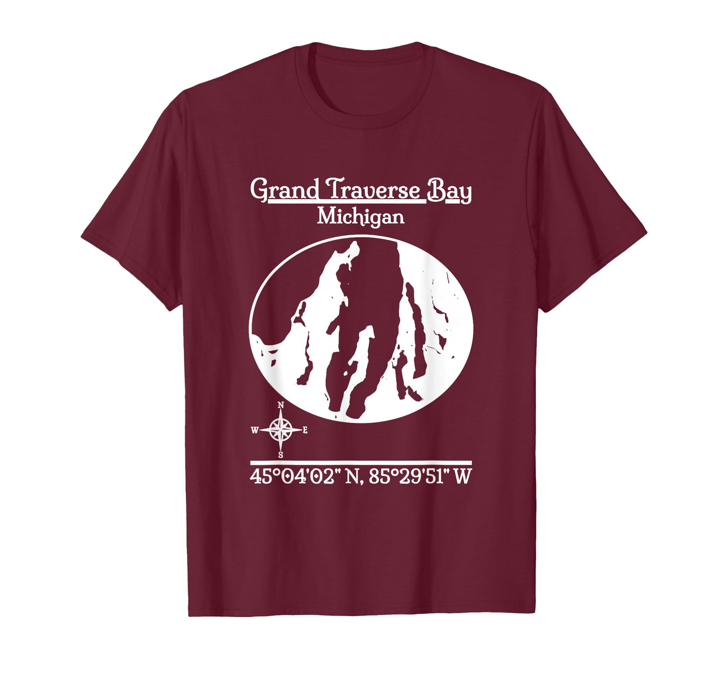 Grand Traverse Bay - Michigan T-Shirt
