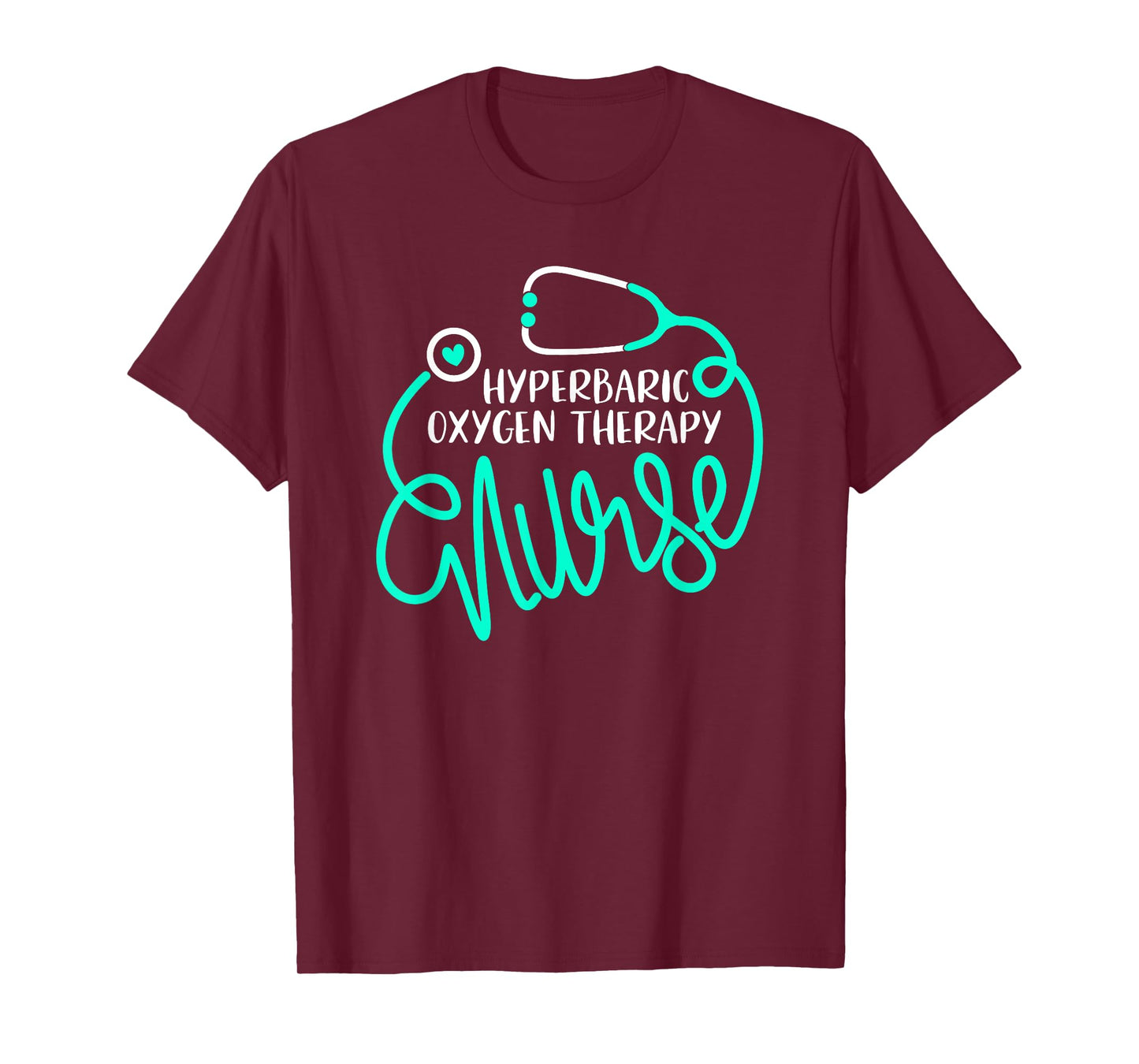 Hyperbaric Oxygen Therapy Nurse HBOT Nursing Department RN T-Shirt