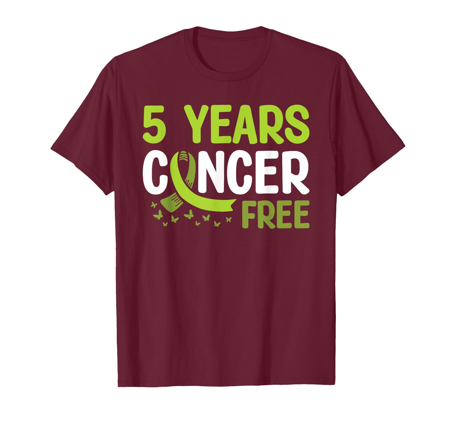 Non-hodgkin's Lymphoma Cancer Awareness 5 Years Cancer Free T-Shirt