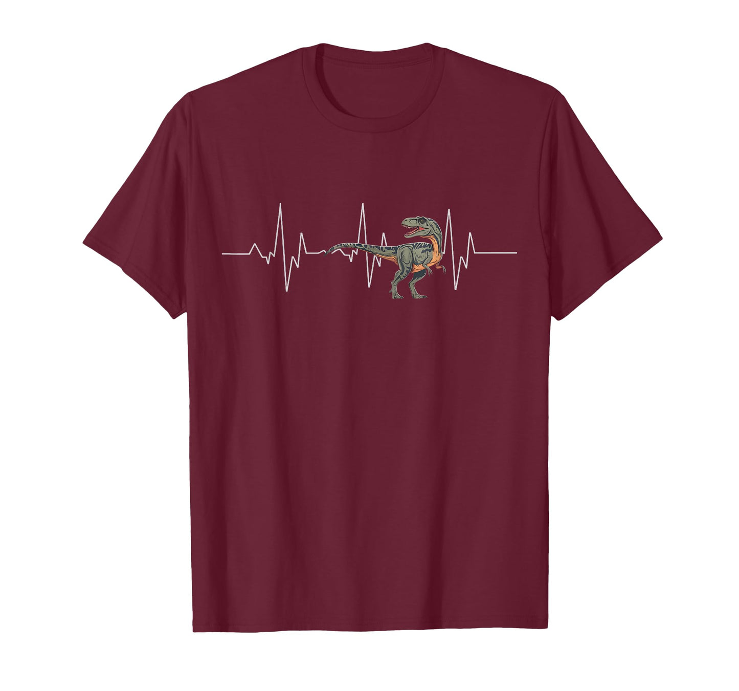 Utahraptor Heartbeat T-Shirt