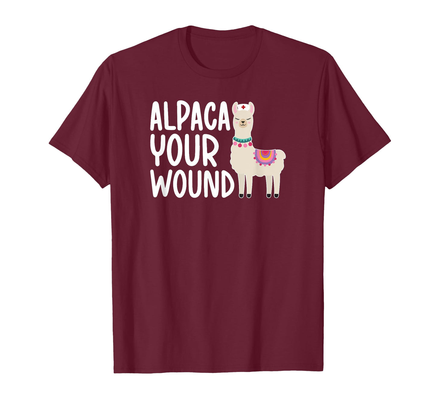 Alpaca Your Wound ICU Nurse Intensive Care Unit Nurse T-Shirt