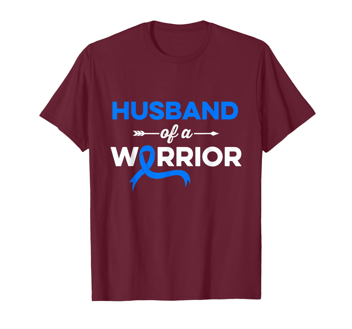 Husband Of a Colon Cancer Warrior Family Colon Cancer T-Shirt