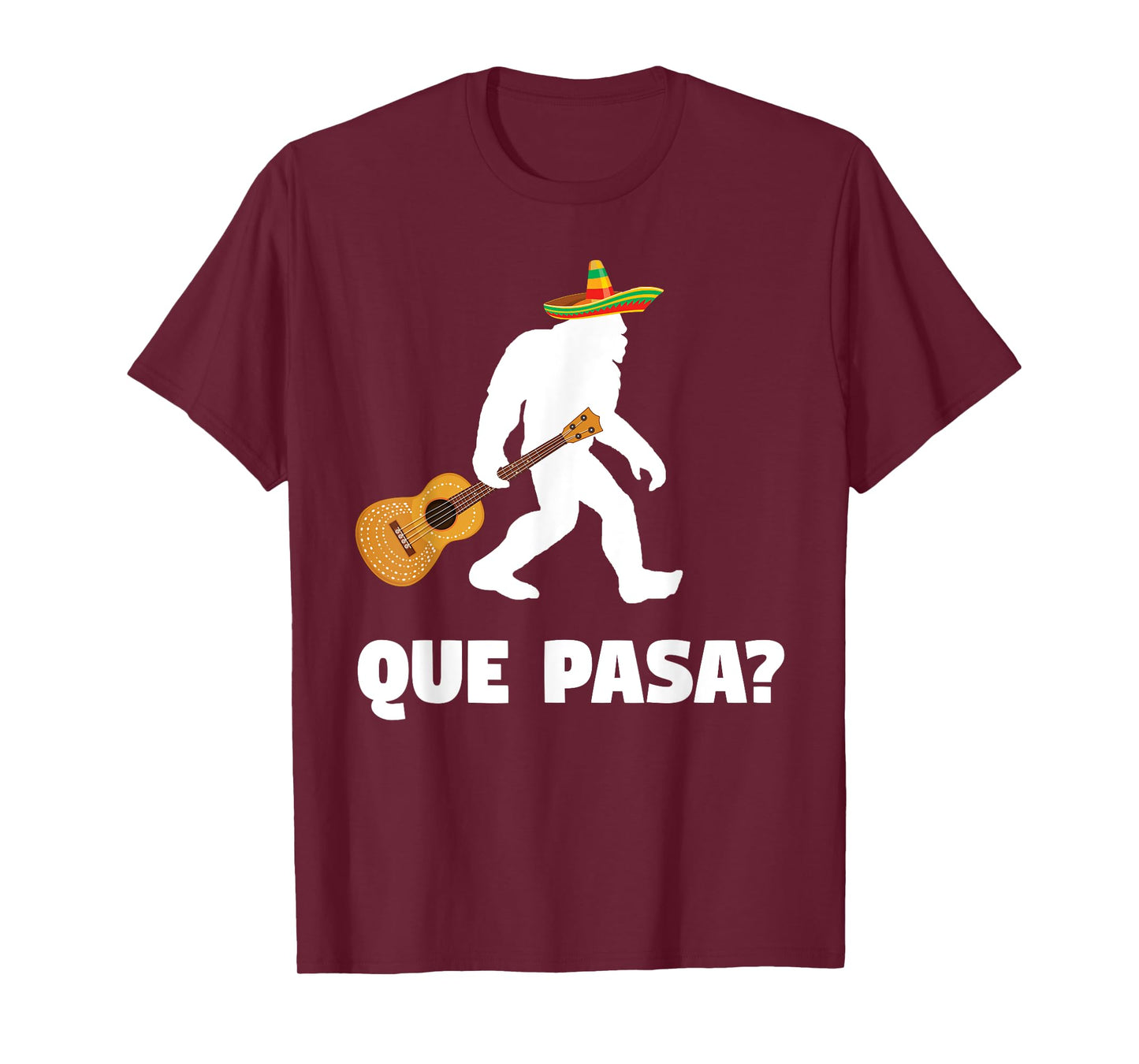 Bigfoot El Squatcho T Shirt Sasquatch Mexican Cinco de Mayo T-Shirt