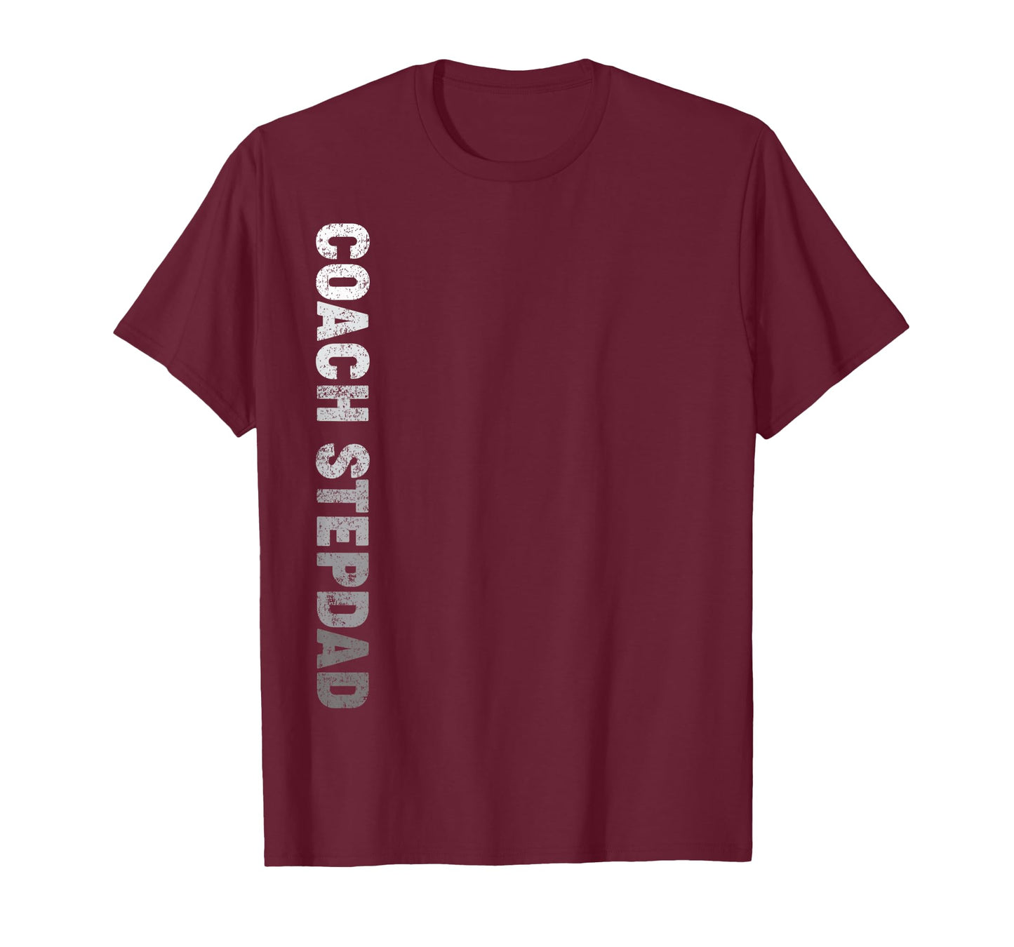 Mens Funny Sports Lover Coach Stepdad Father's Day T-Shirt