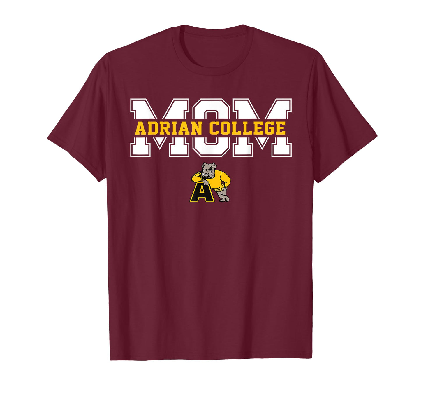 Adrian College Mom Mother Arch Vintage Design for Women T-Shirt