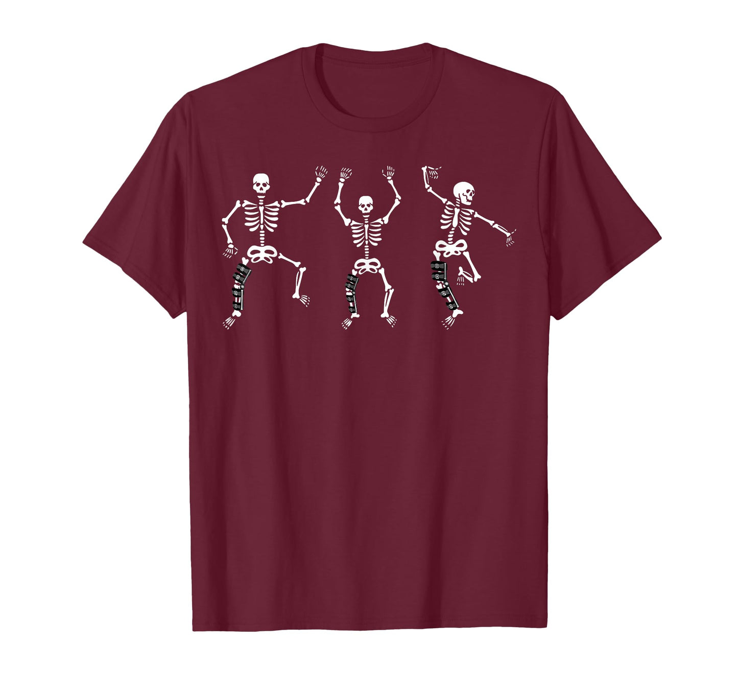 Knee Surgery Brace Skeletons Dancing ACL Surgery T-Shirt