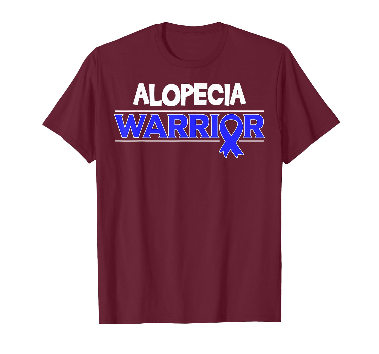 Alopecia Warrior Hair Loss Awareness Ribbon T-Shirt