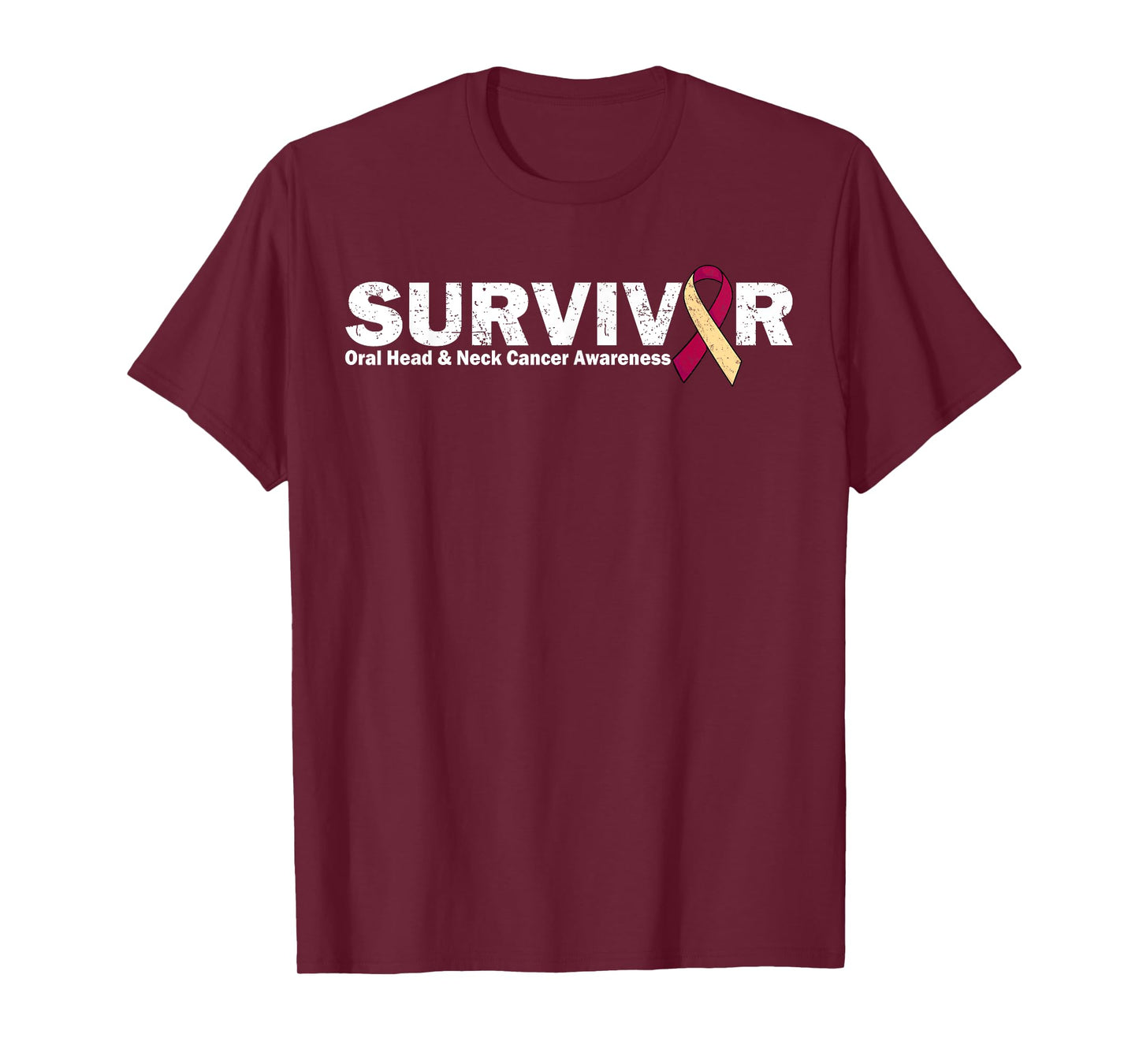 Throat Cancer Oral, Oral Head & Neck Cancer Survivor T-Shirt