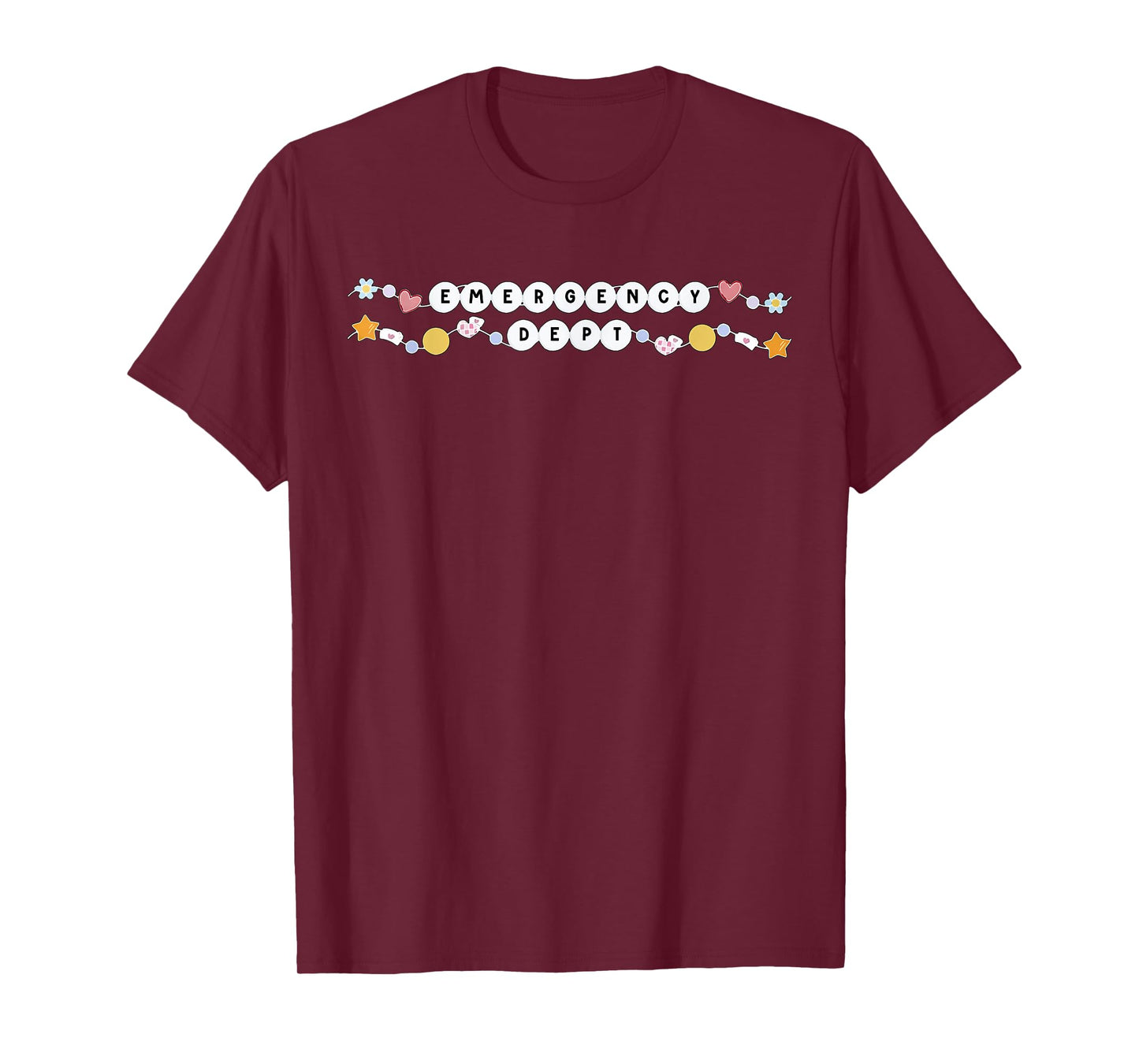 Emergency Dept Nurse Friendship Bracelet Emergency Room T-Shirt
