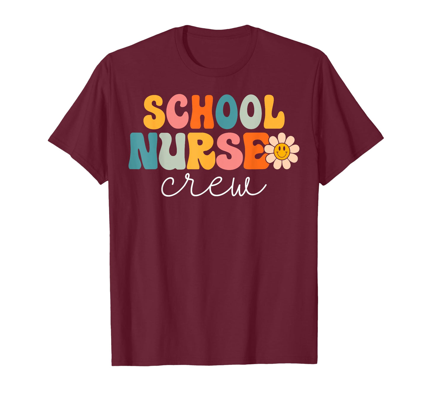 School Nurse Crew Retro 1st Day of School Nurse T-Shirt