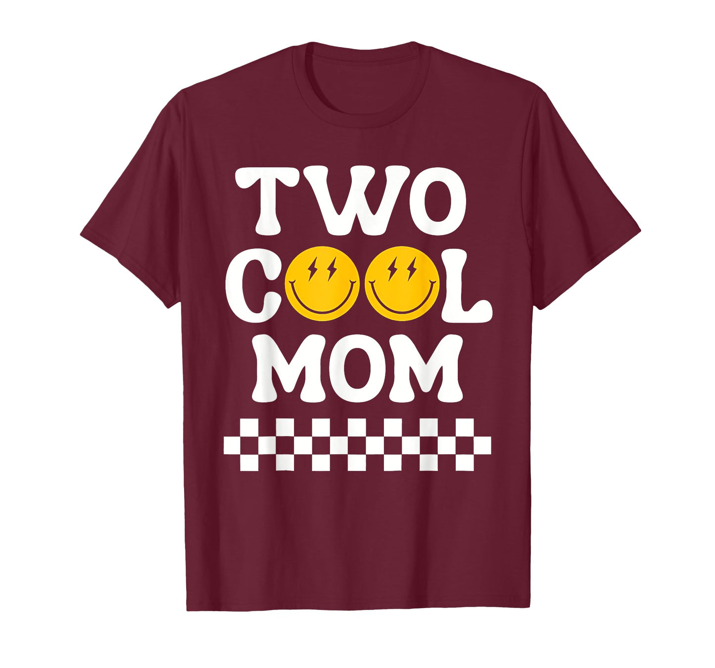 Two Cool Mom 2nd Birthday 2 Year Old Boy Second Bday T-Shirt