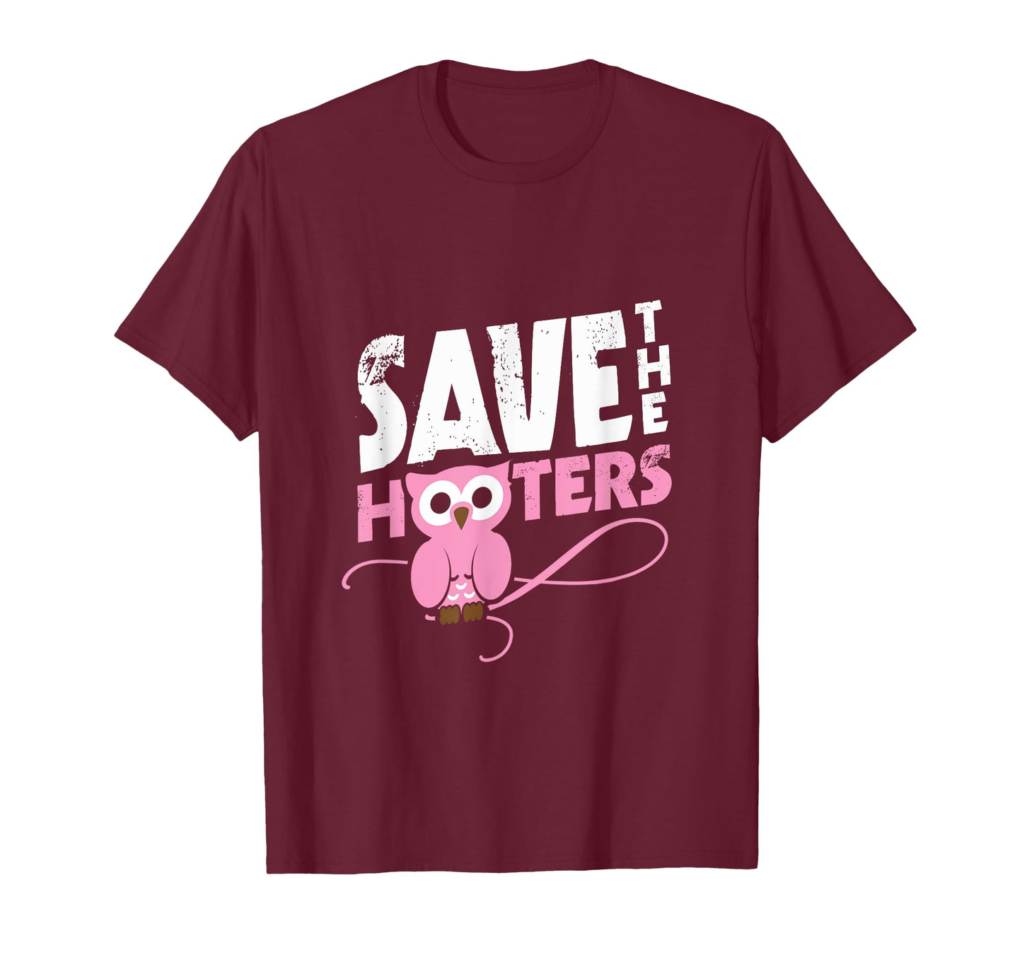 Save the hooters breast cancer T-Shirt