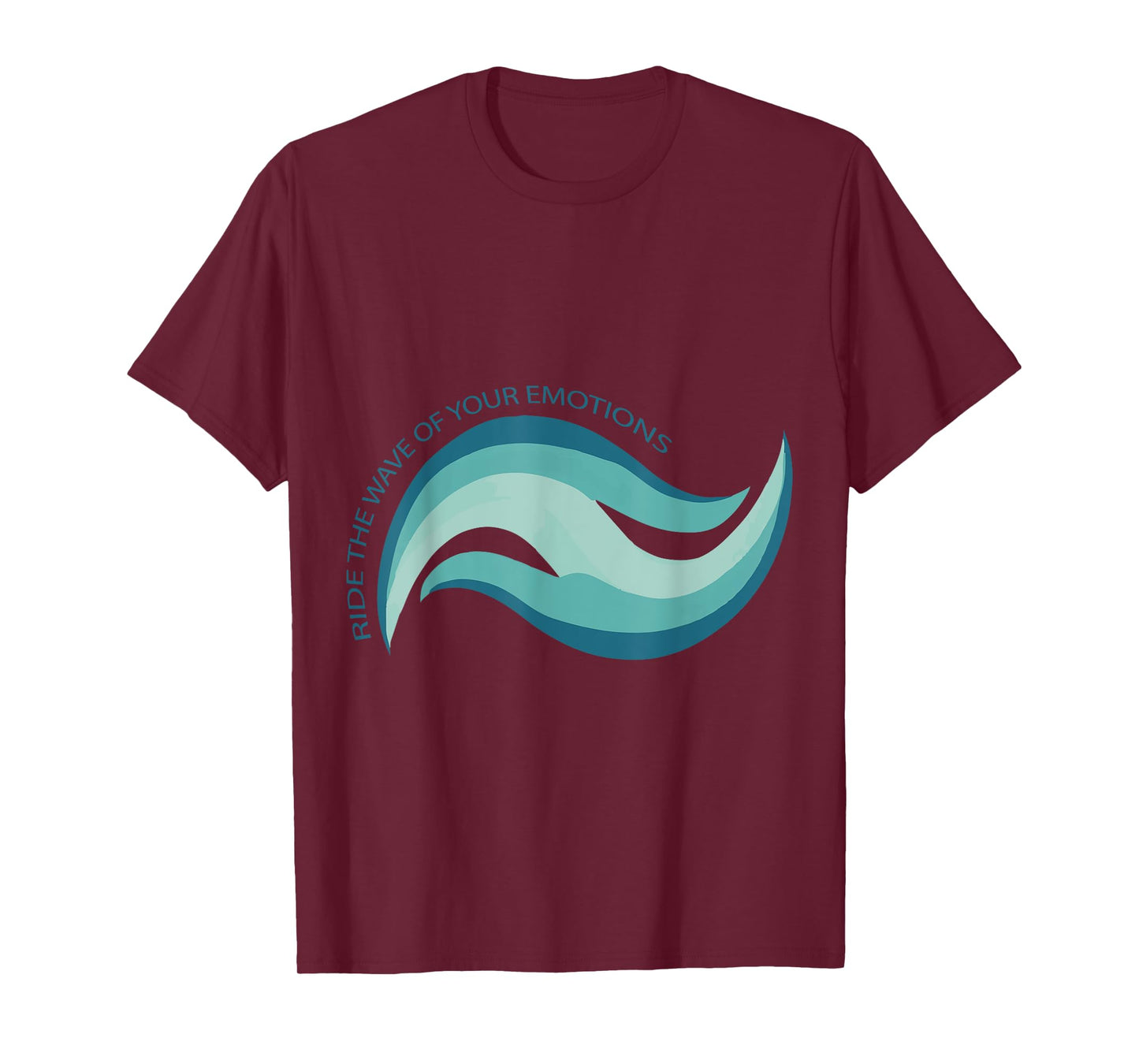 DBT Ride the Wave of your emotions mindfulness Therapy T-Shirt