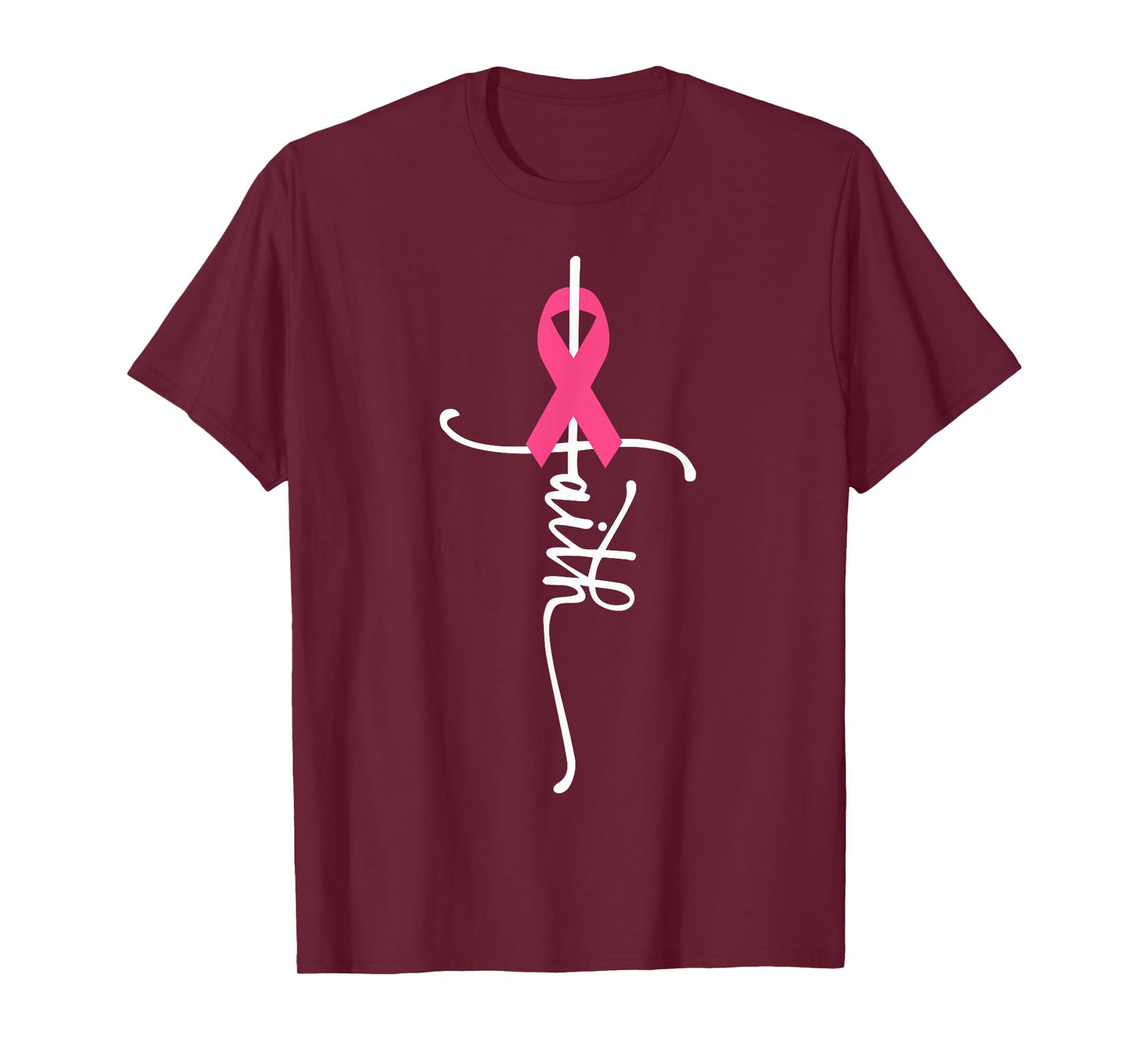 Breast Cancer Faith Breast Cancer Awareness Breast Cancer T-Shirt