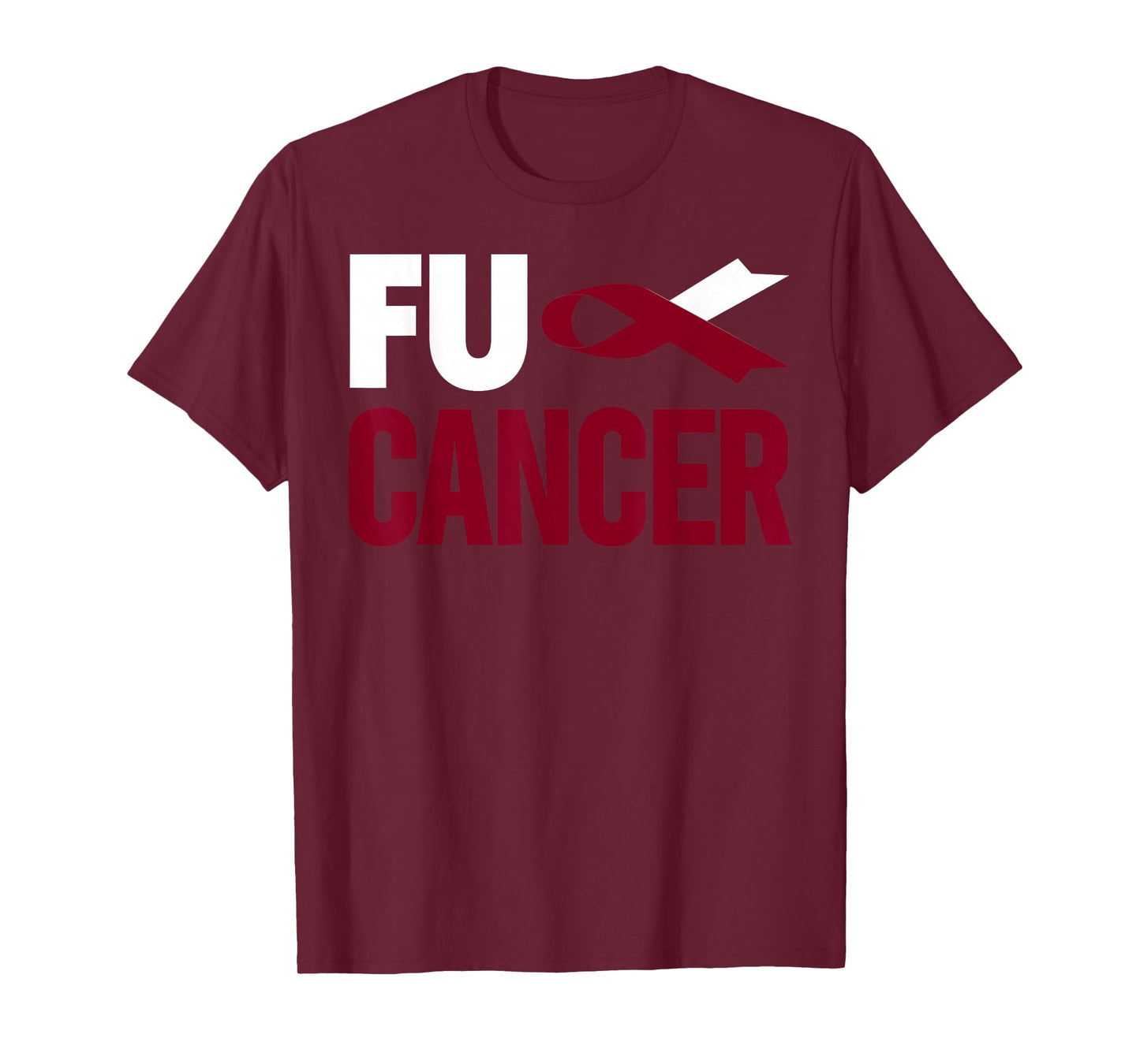 Fu Cancer T Shirt - Throat Cancer Fu Oral Head Neck Cancer T-Shirt