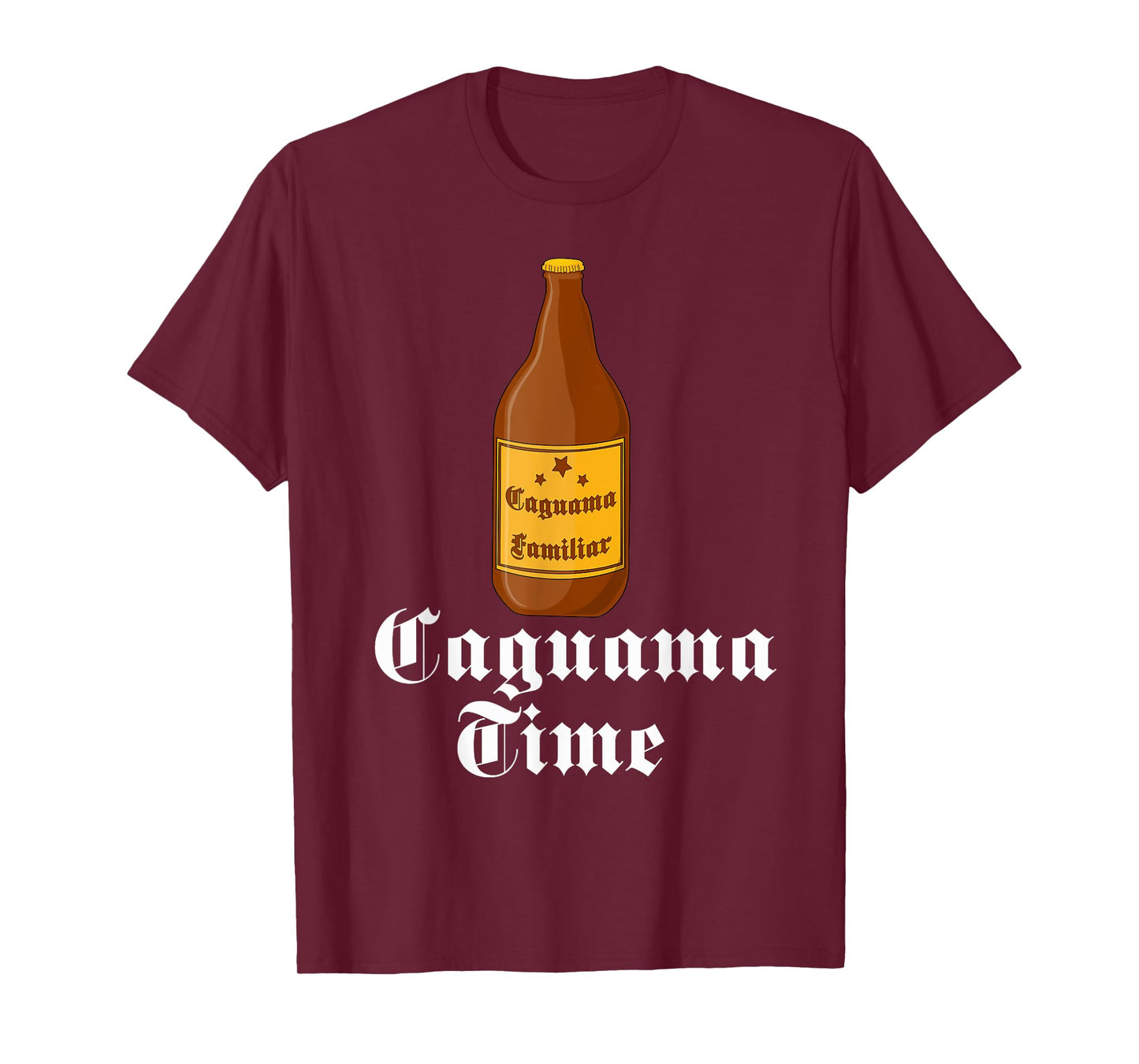 Caguama Time Shirt Cerveza Caguama Camisa en Espanol T-Shirt