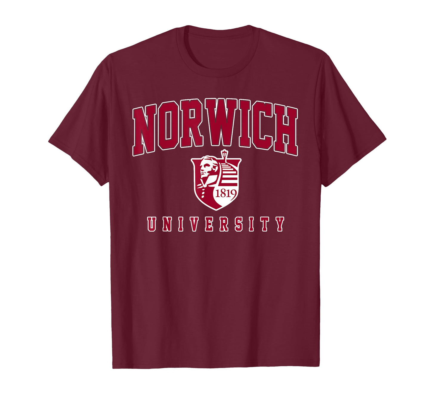 Norwich University Arch Vintage Sports Design Men Women T-Shirt
