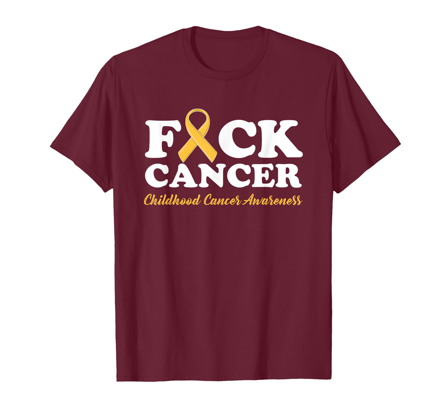 Fuck Cancer shirt Childhood Cancer Awareness Tshirt Gifts