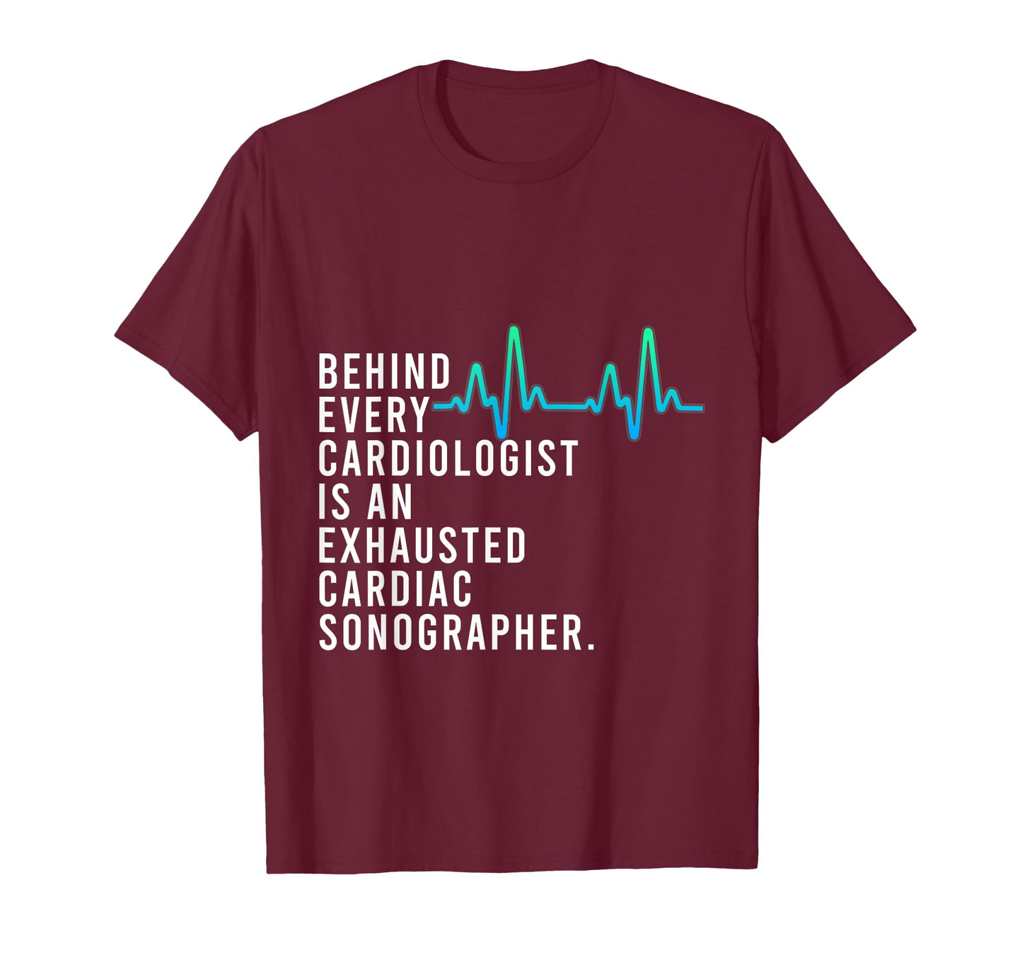 Cardiac Sonographer Echo Tech Mentors RDCS T-Shirt