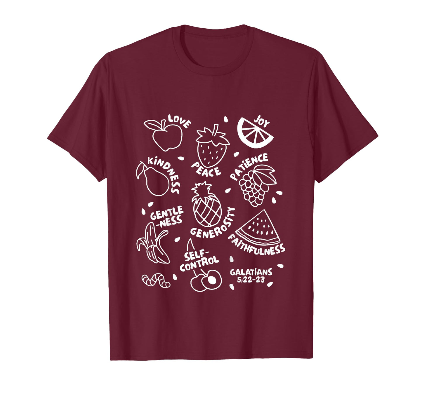 Fruit of the Spirit Christian Biblical Toddler Child Of God T-Shirt