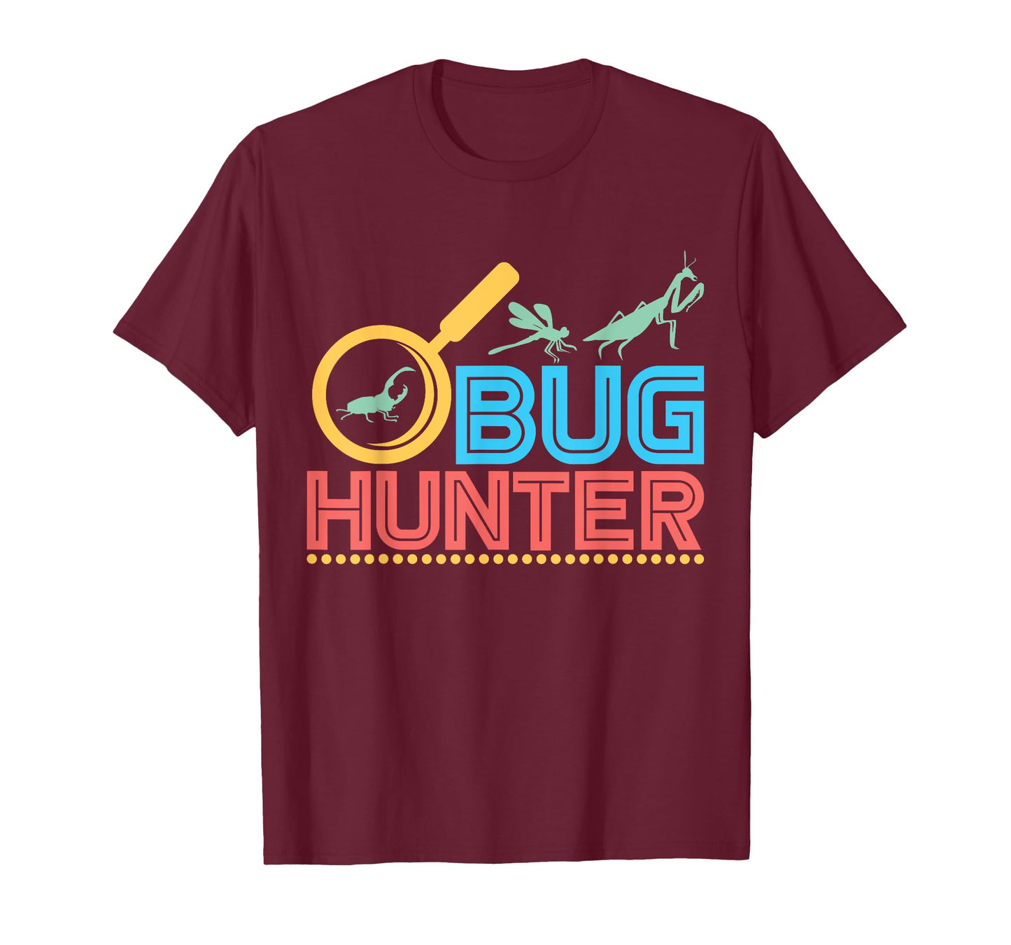 Bug Hunter Entomologist Insects for Boys Girls Kids T-Shirt