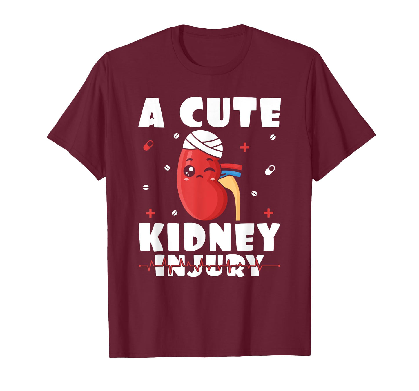 A Cute Kidney Injury Dialysis Nurse Nephrology Nursing T-Shirt