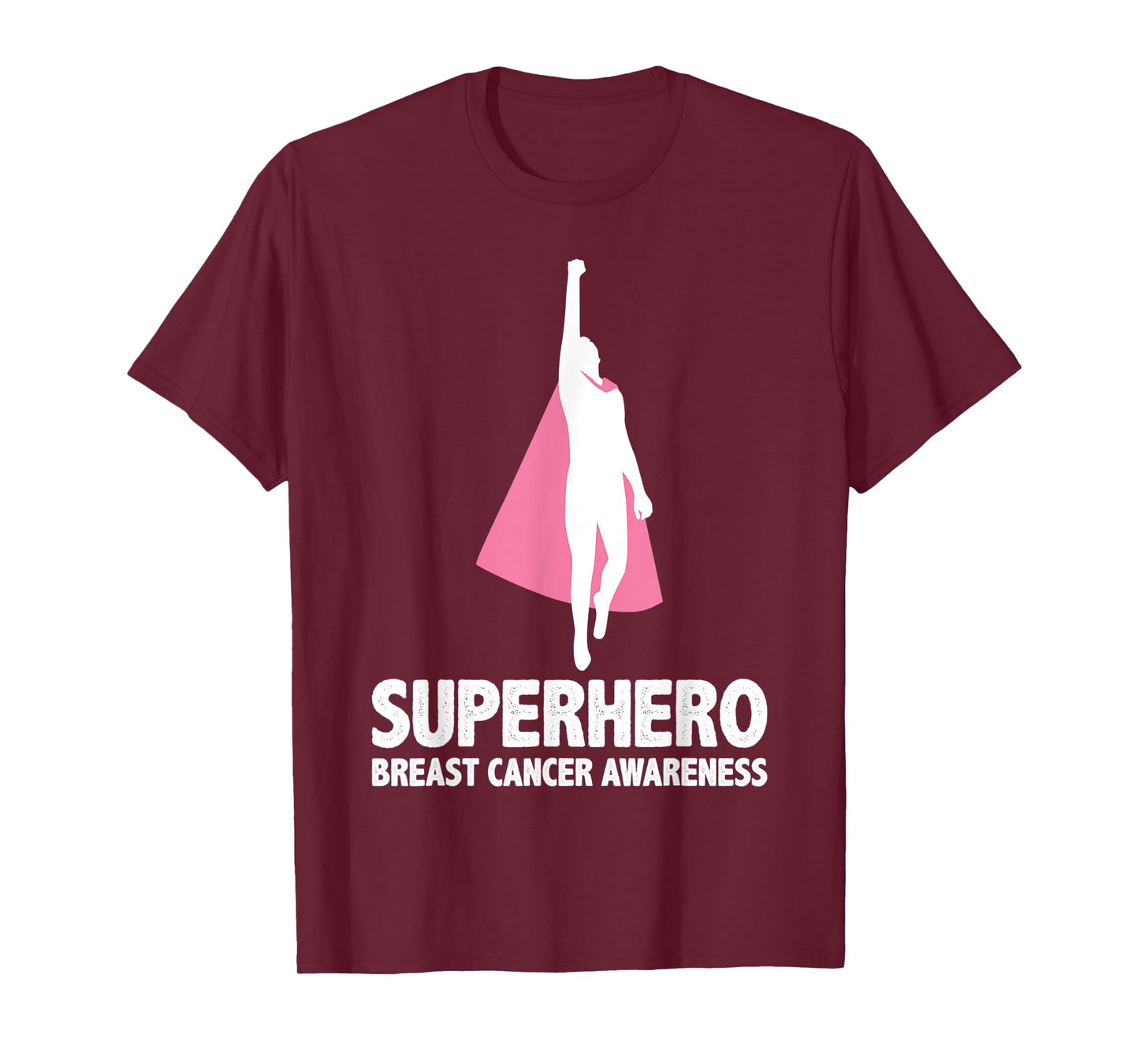 Superhero Men - Breast Cancer Awareness T-Shirt