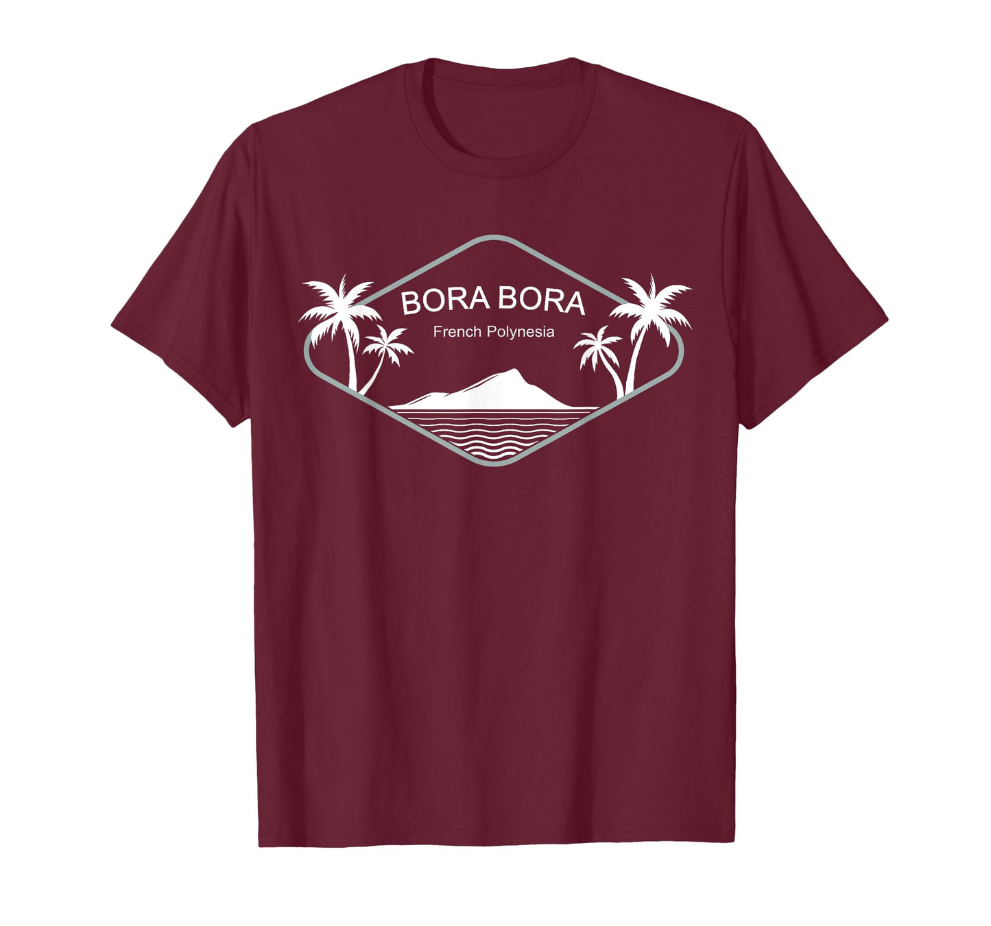 Bora Bora French Polynesia Souvenir Palms Beach Island Gift Men Women T-Shirt