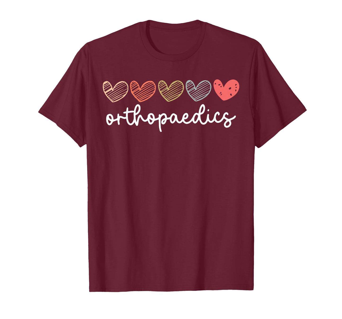 Cute Orthopedics Surgeon Nurse Heart Orthopedic Medical T-Shirt