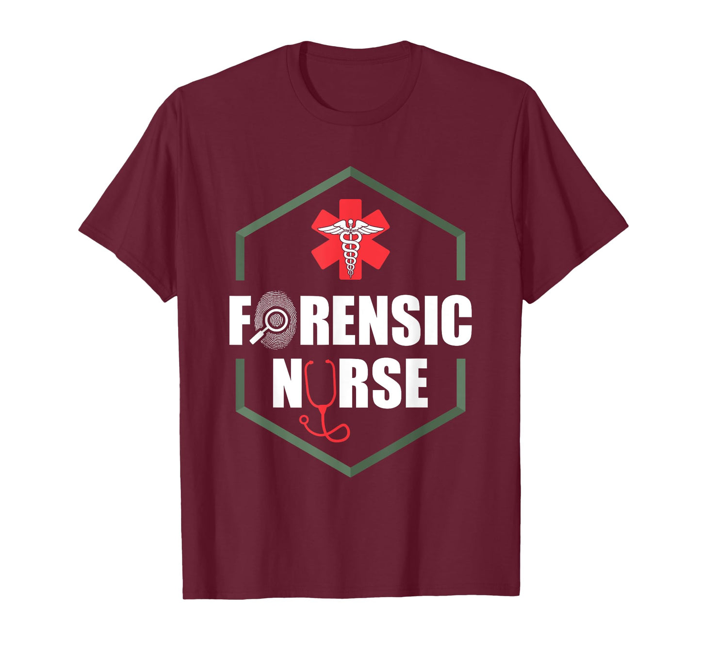 Nurse Hospital - Caretaker Nursing Forensic Nurse T-Shirt