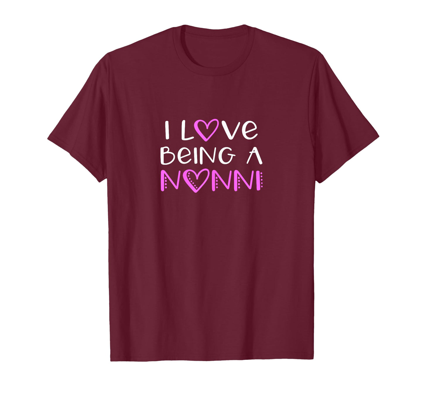 I Love Being A Nonni Cute Cool T-Shirt