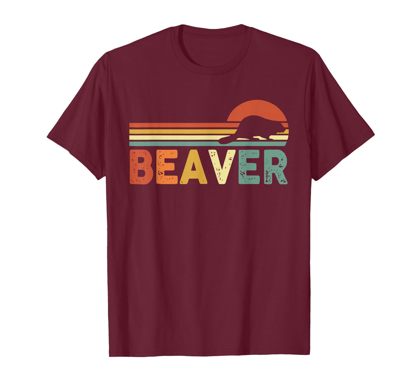 Beaver Retro Vintage 80s Style T-Shirt