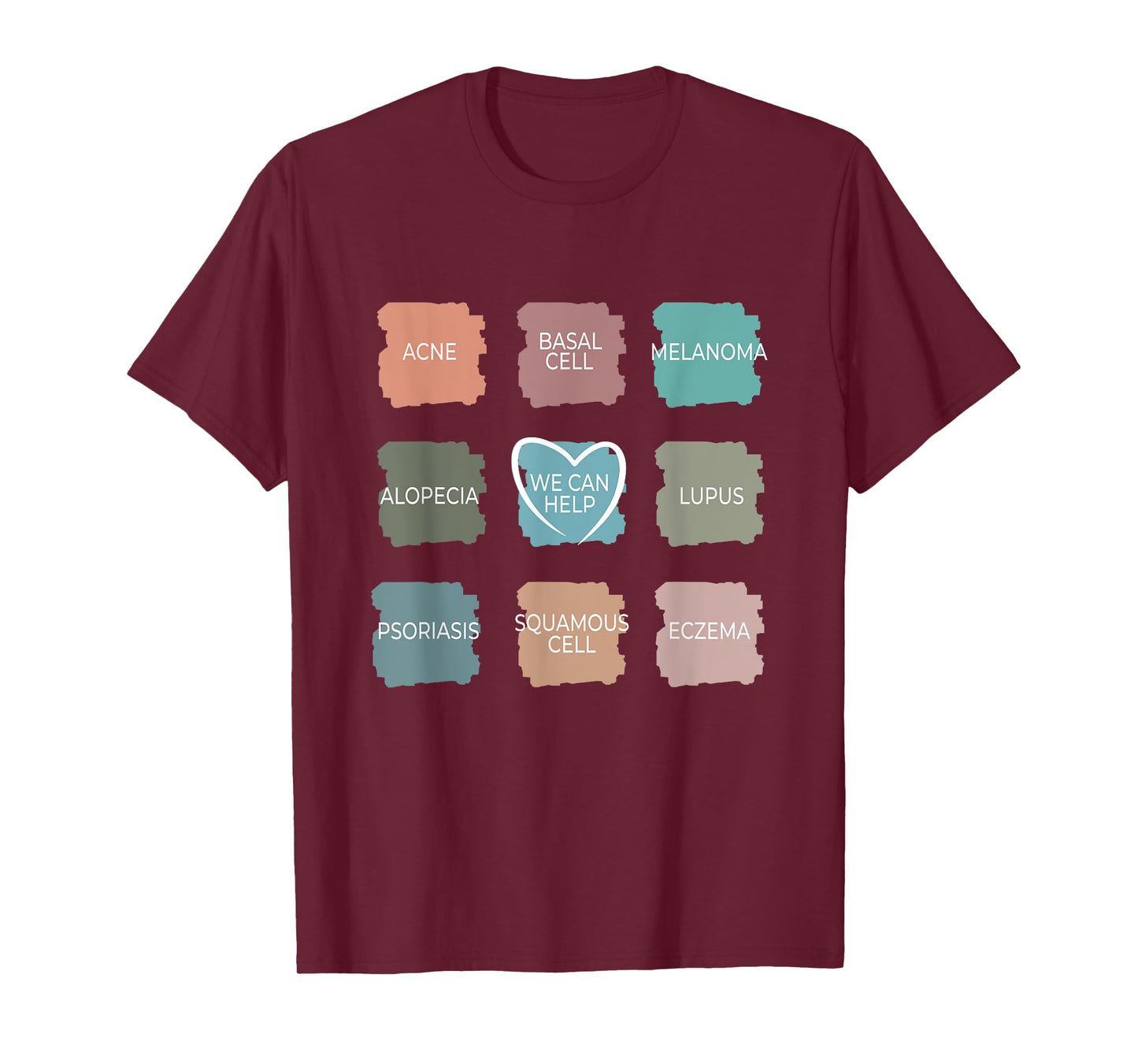 Dermatology Nurse - We Can Help Derm Dermatologist T-Shirt