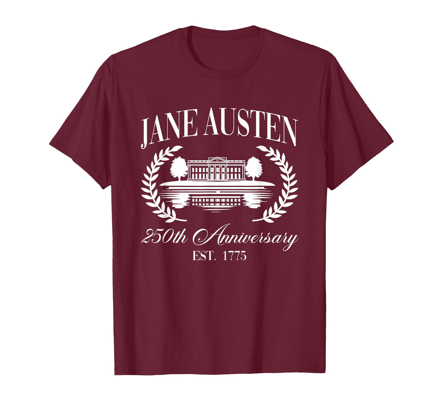 Jane Austen Pemberley 250th Anniversary Pride And Prejudice T-Shirt