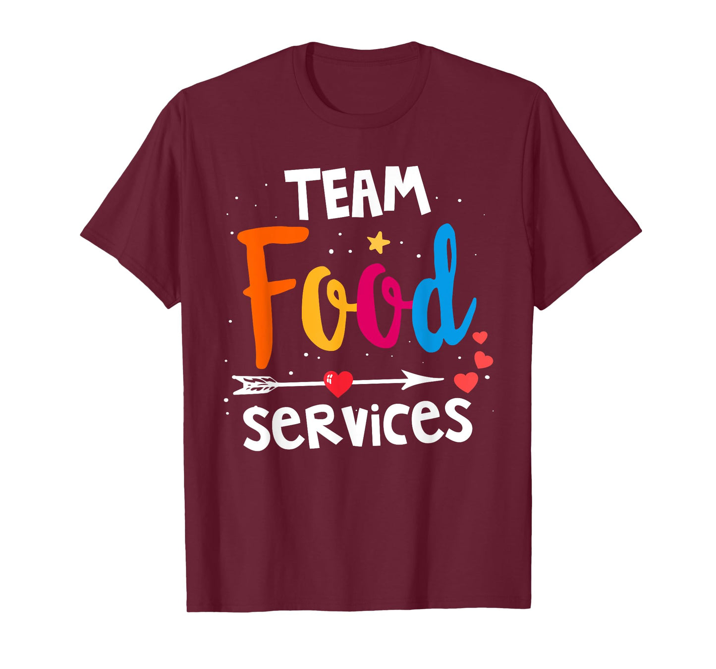 Food Services Team Cafeteria Crew Helper School Admin Squad T-Shirt