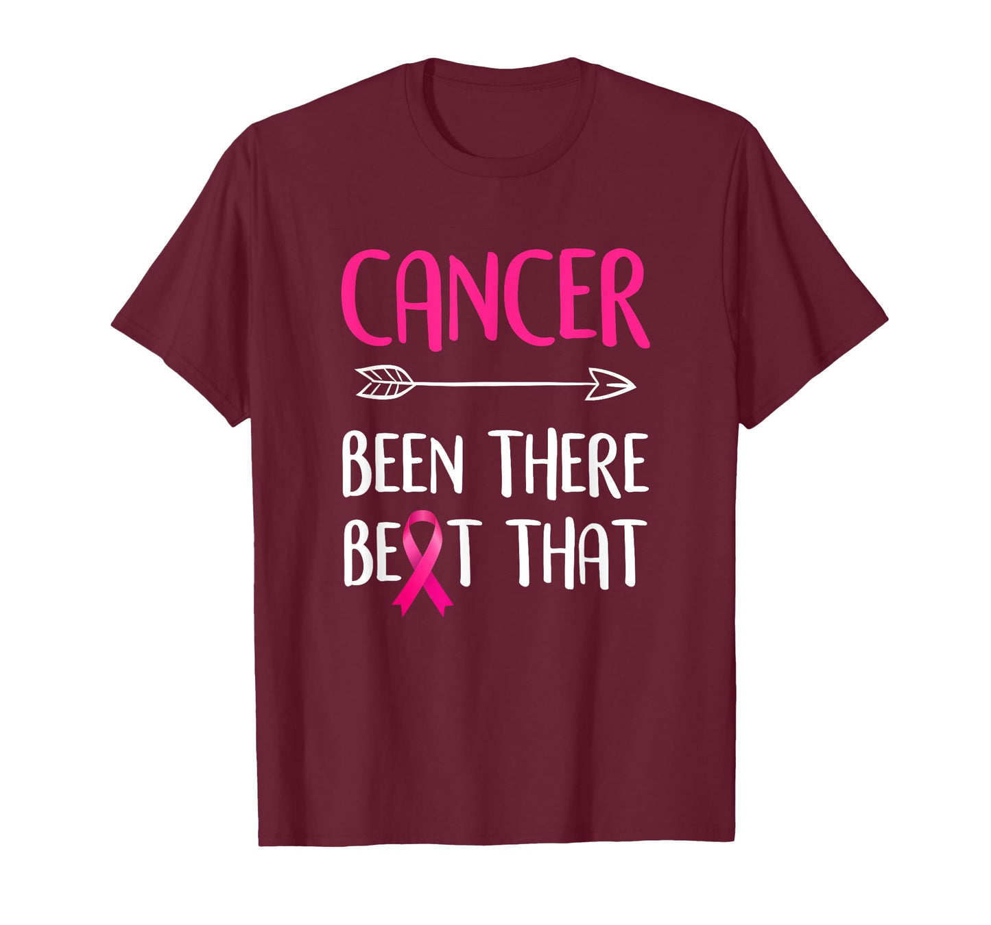 Cancer Been There Beat That Breast Cancer Awareness T-Shirt T-Shirt