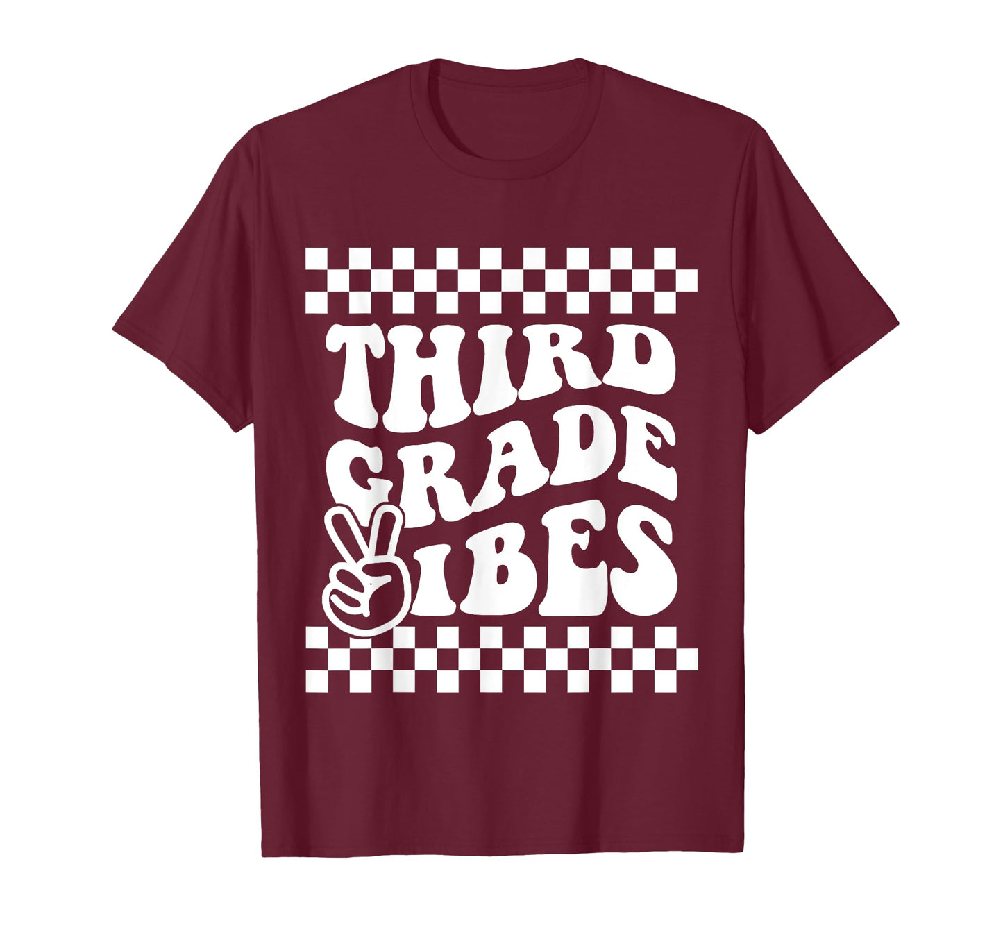 First Day of Third Grade Vibes Girls Back to School Boys T-Shirt