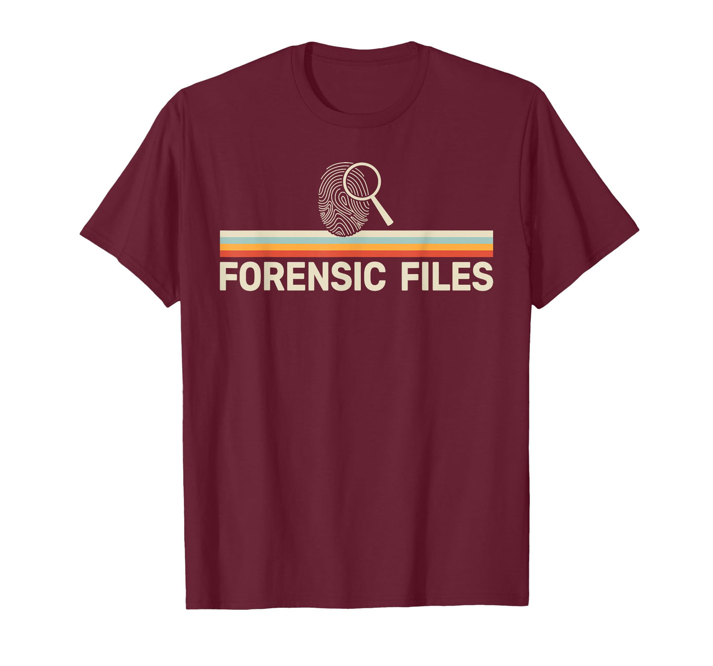 Forensics Crime Investigator retro Forensic Science T-Shirt