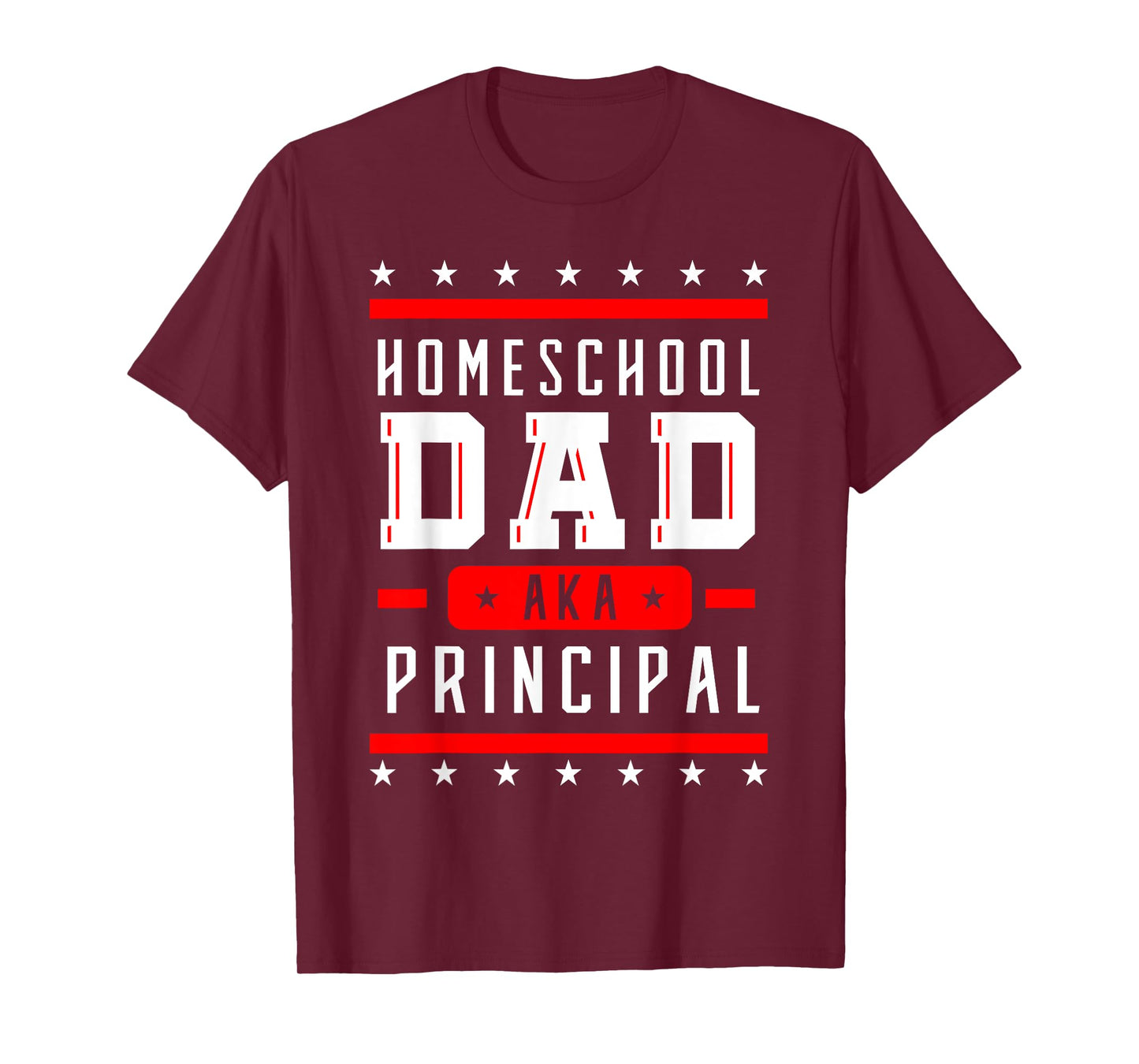 Teacher Principal Dad Homeschool Instructor Father's Day Men Women Girls Kids T-Shirt