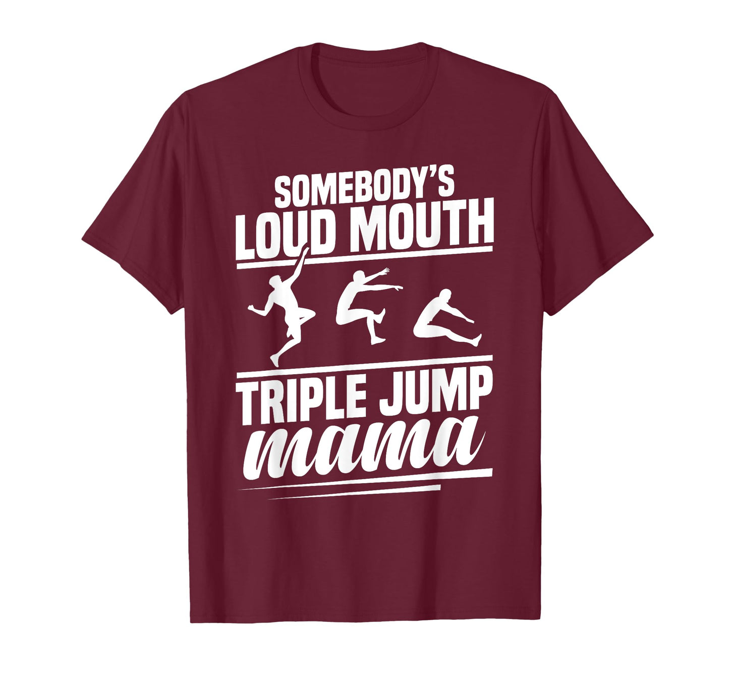 Triple Jump Spikes Track & Field Spikes Triple Jump Athlete T-Shirt