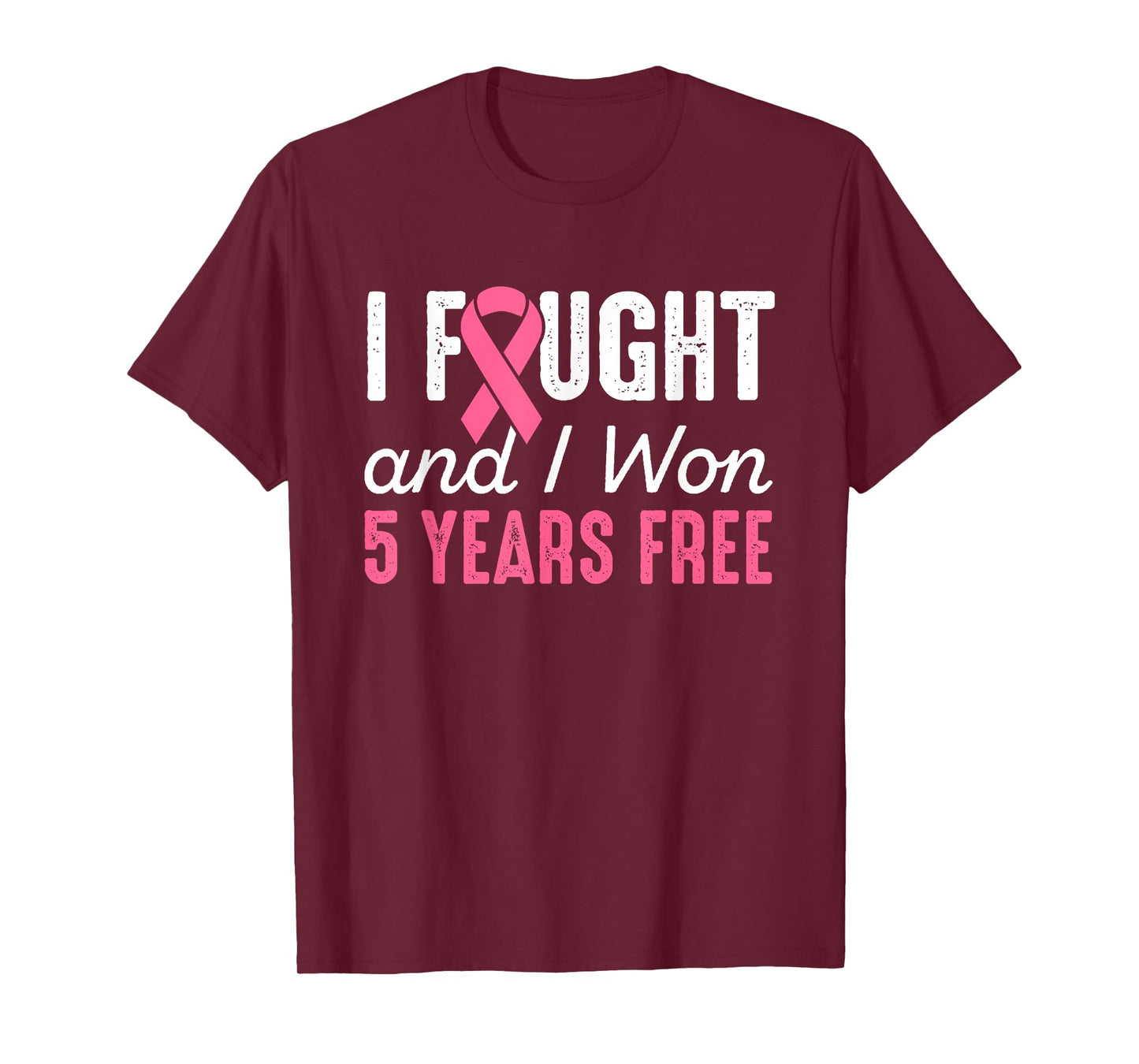 Breast Cancerversary 5 Years Breast Cancer Free Shirt Gift T-Shirt
