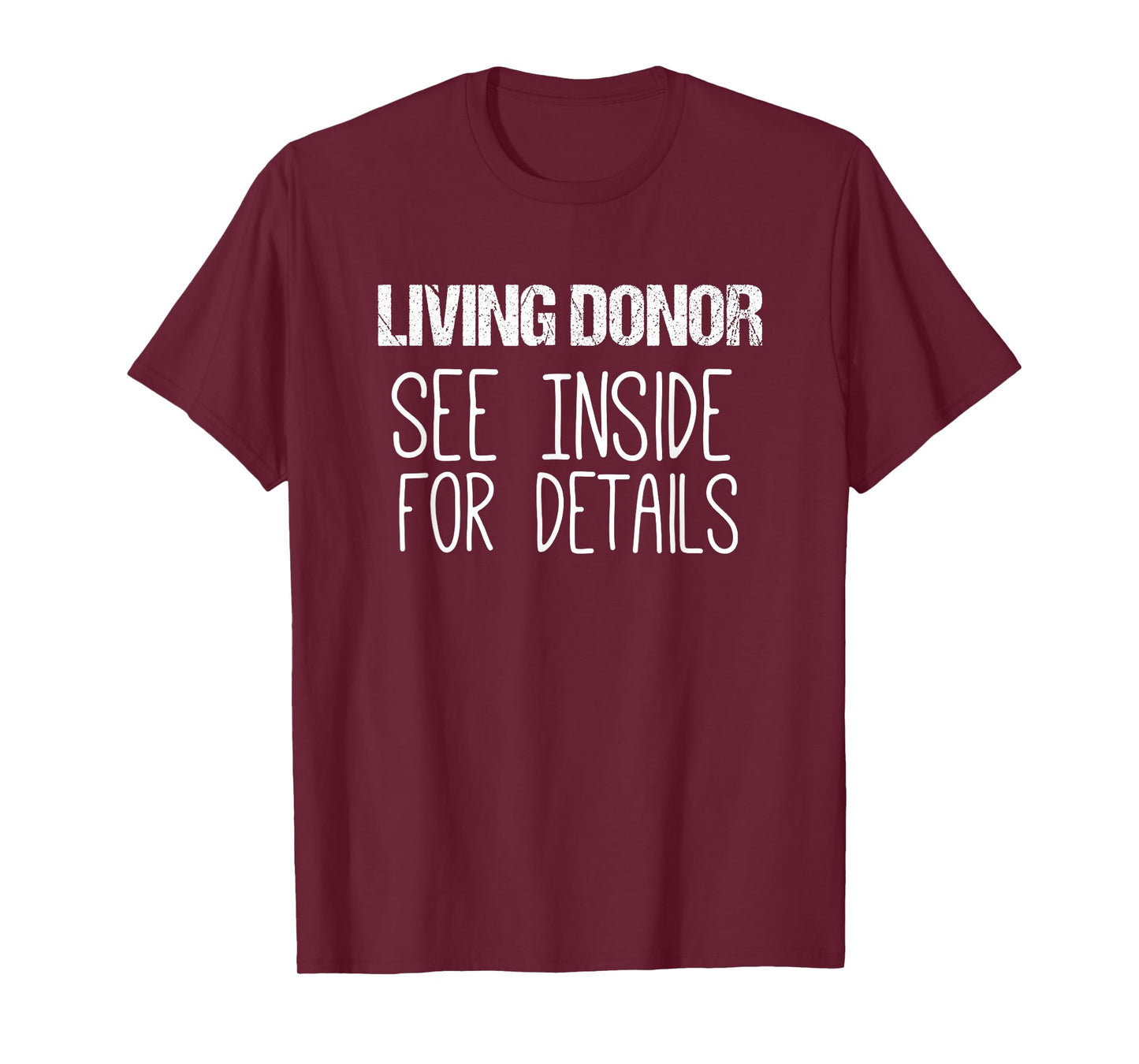 Kidney Transplant Shirts | Living Donor See Inside Shirt